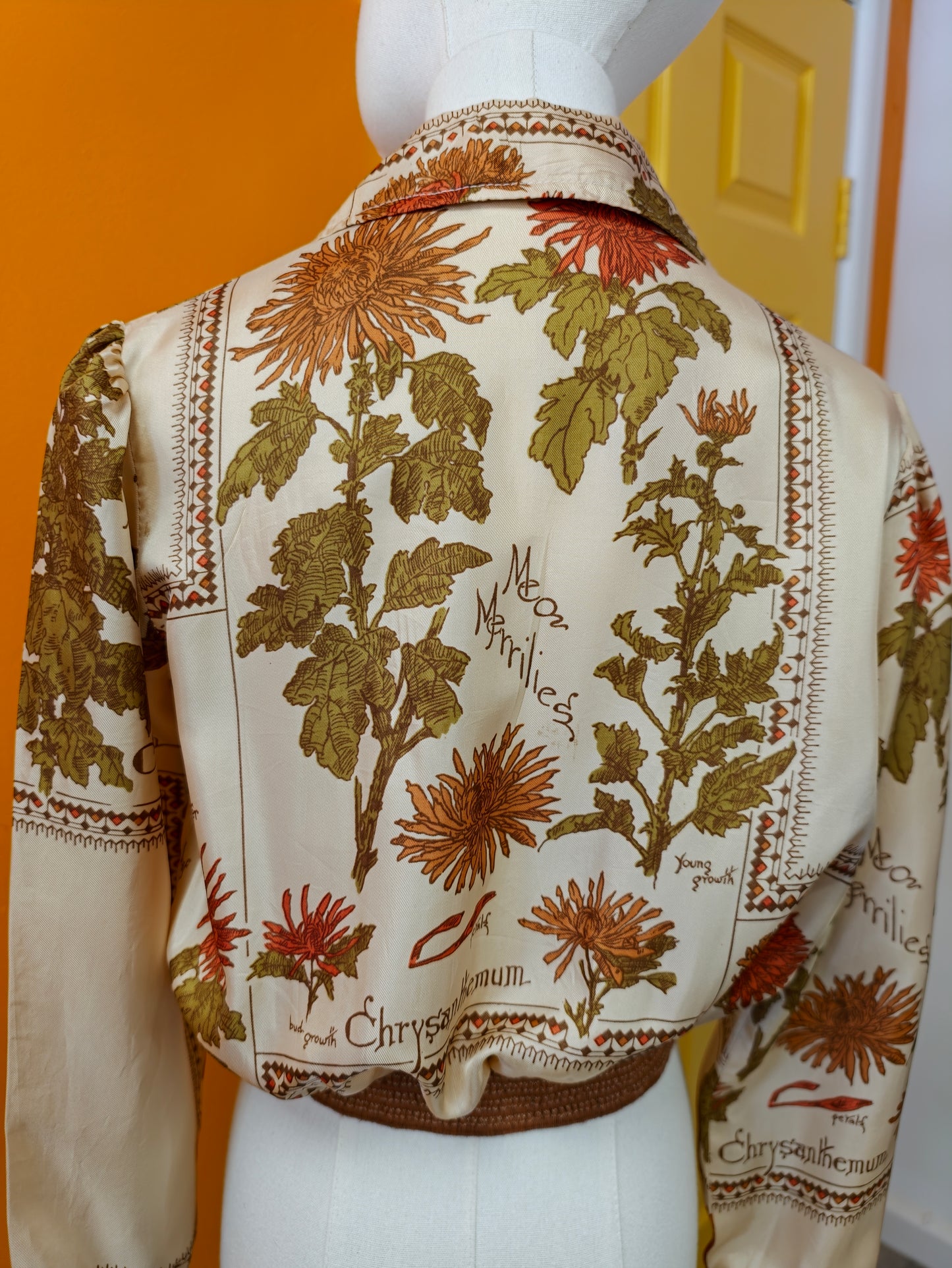 1970s Dorothy Perkins novelty print jacket - XS