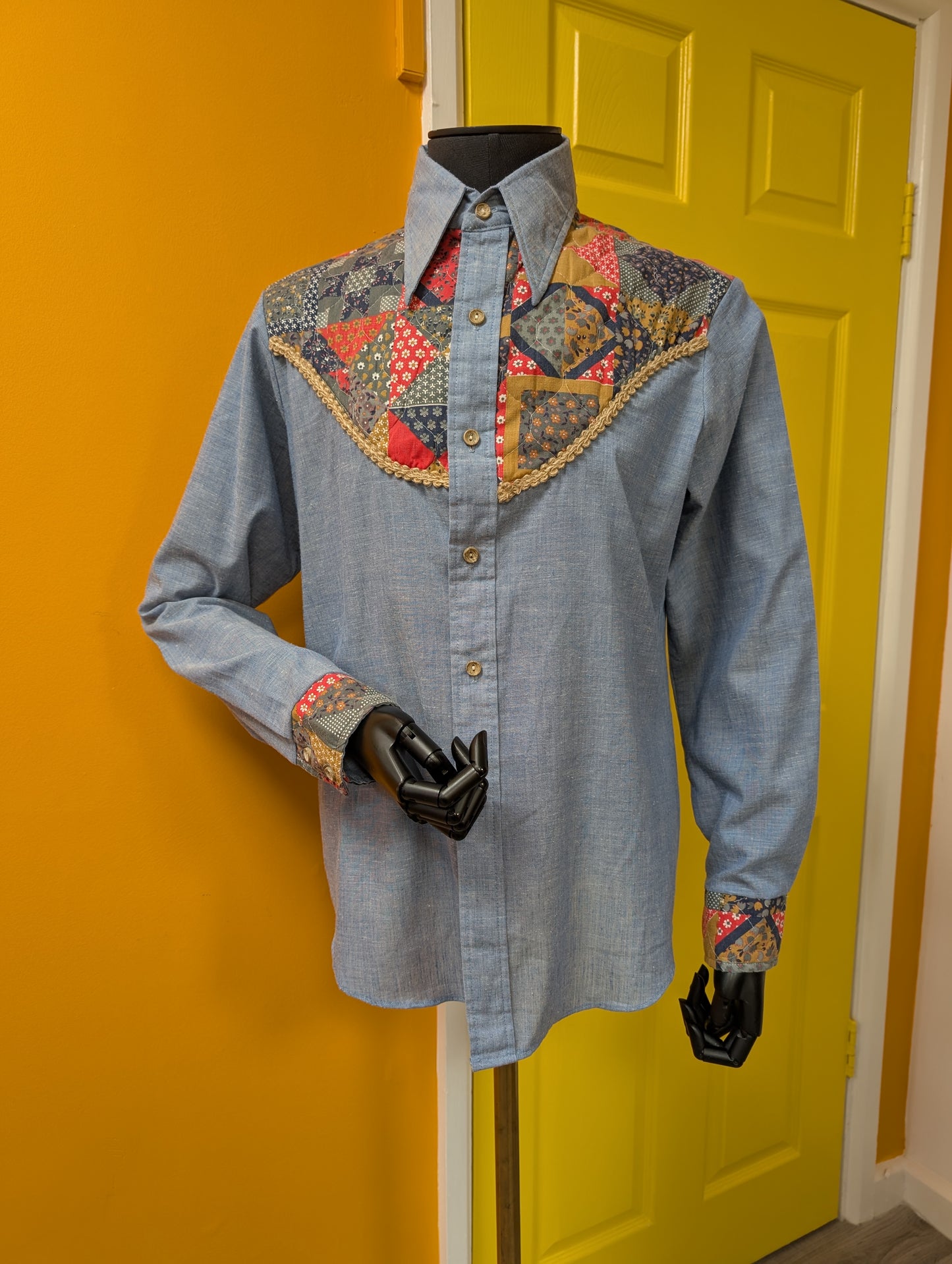 1970s Alfie California western shirt