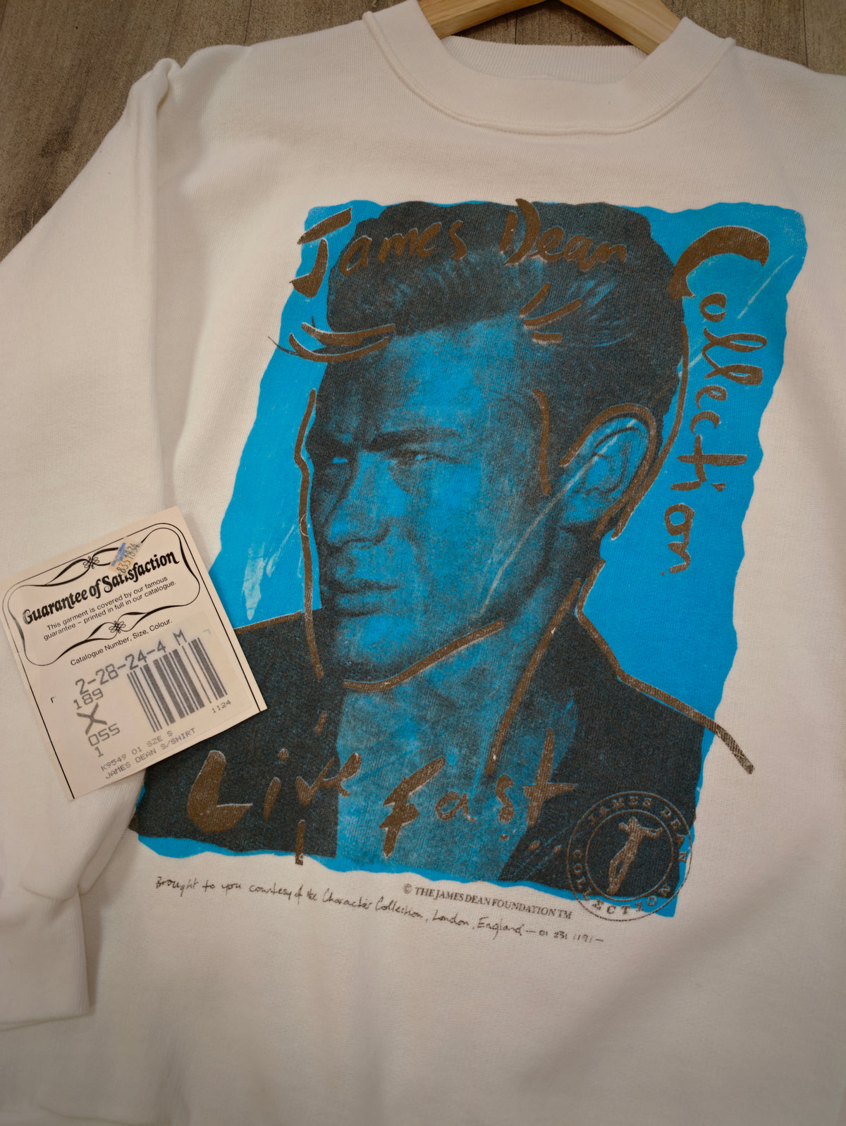 80s/90s James Dean Collection sweatshirt - XS