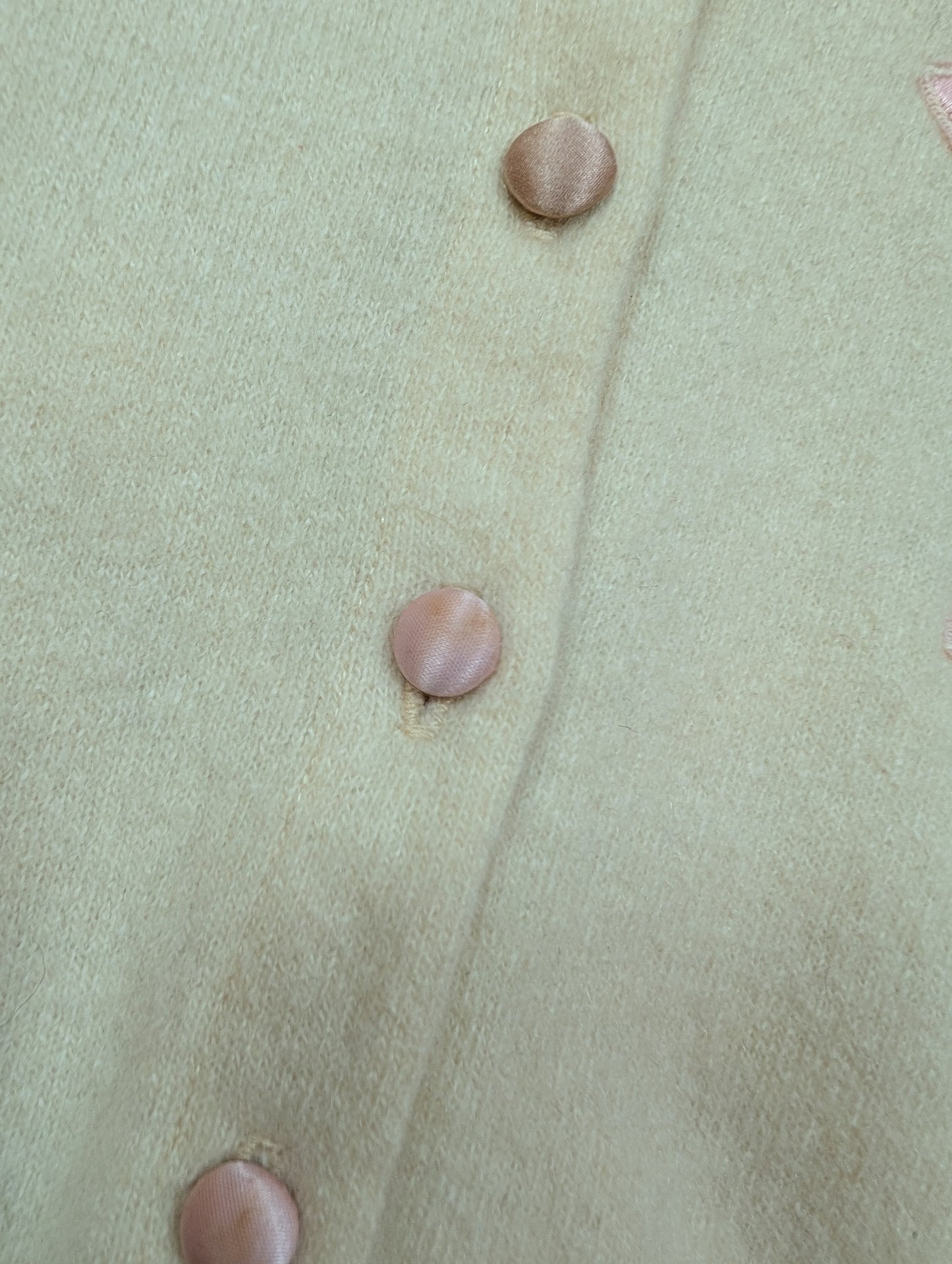 Gorgeous 1950s Nannette Cashmeres cashmere cardigan - XS/S