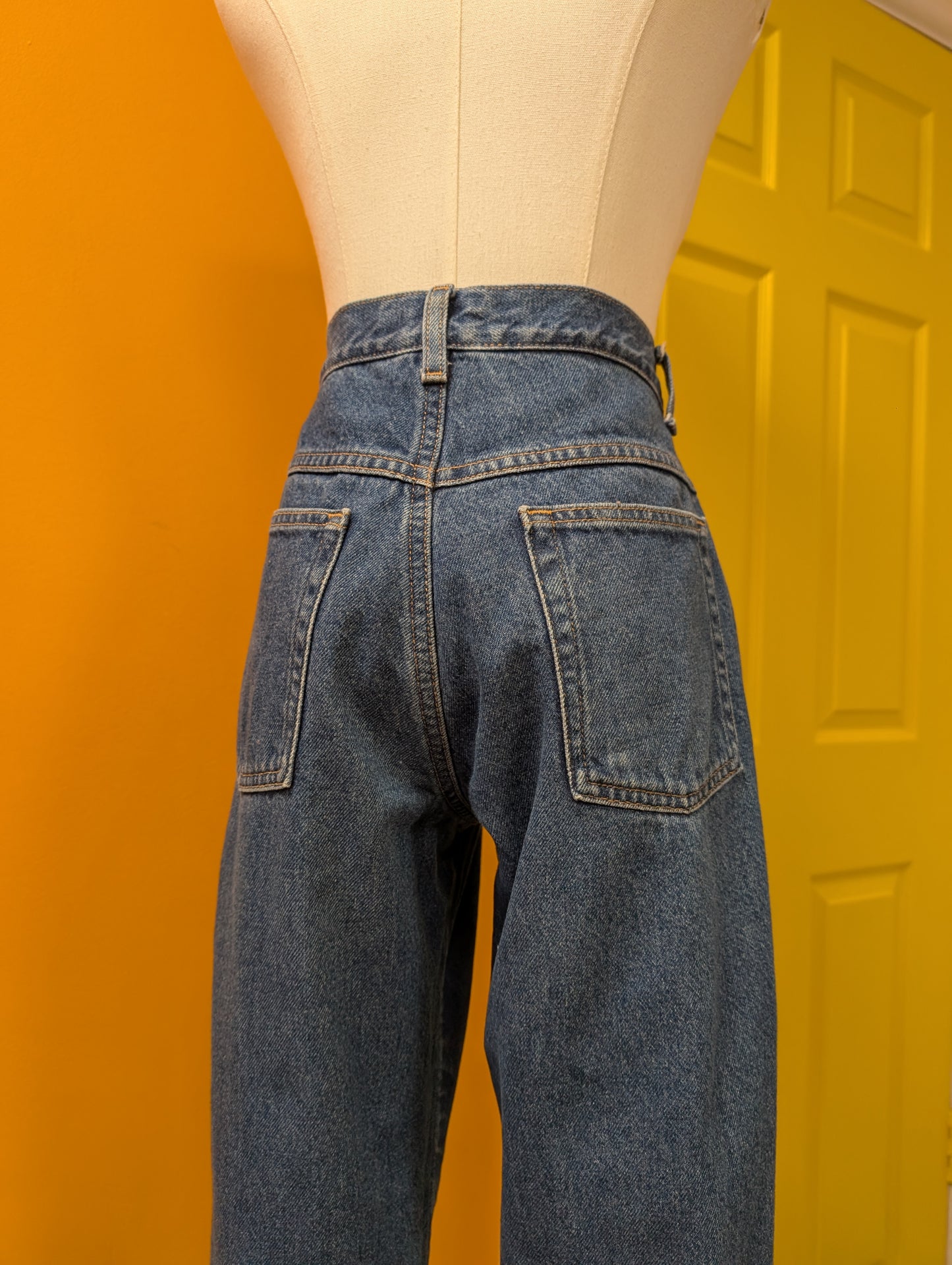 LL Bean flannel lined jeans - 27" waist