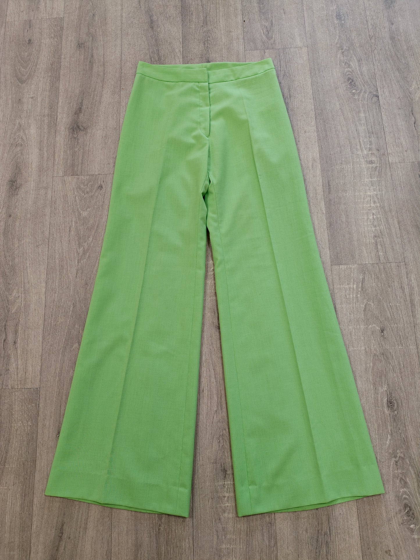 1970s Berkertex Boutique green flares