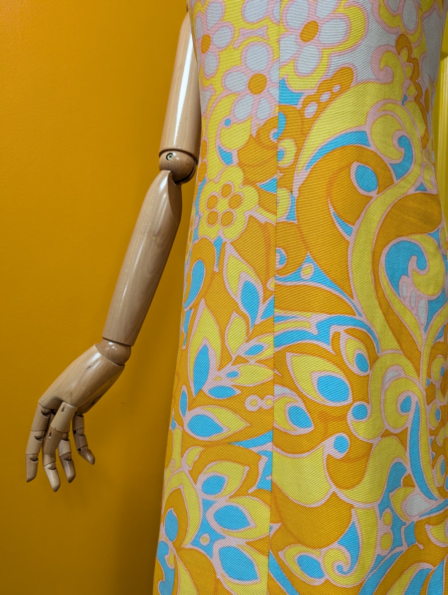 1960s Susan Small psychedelic dress - S/8