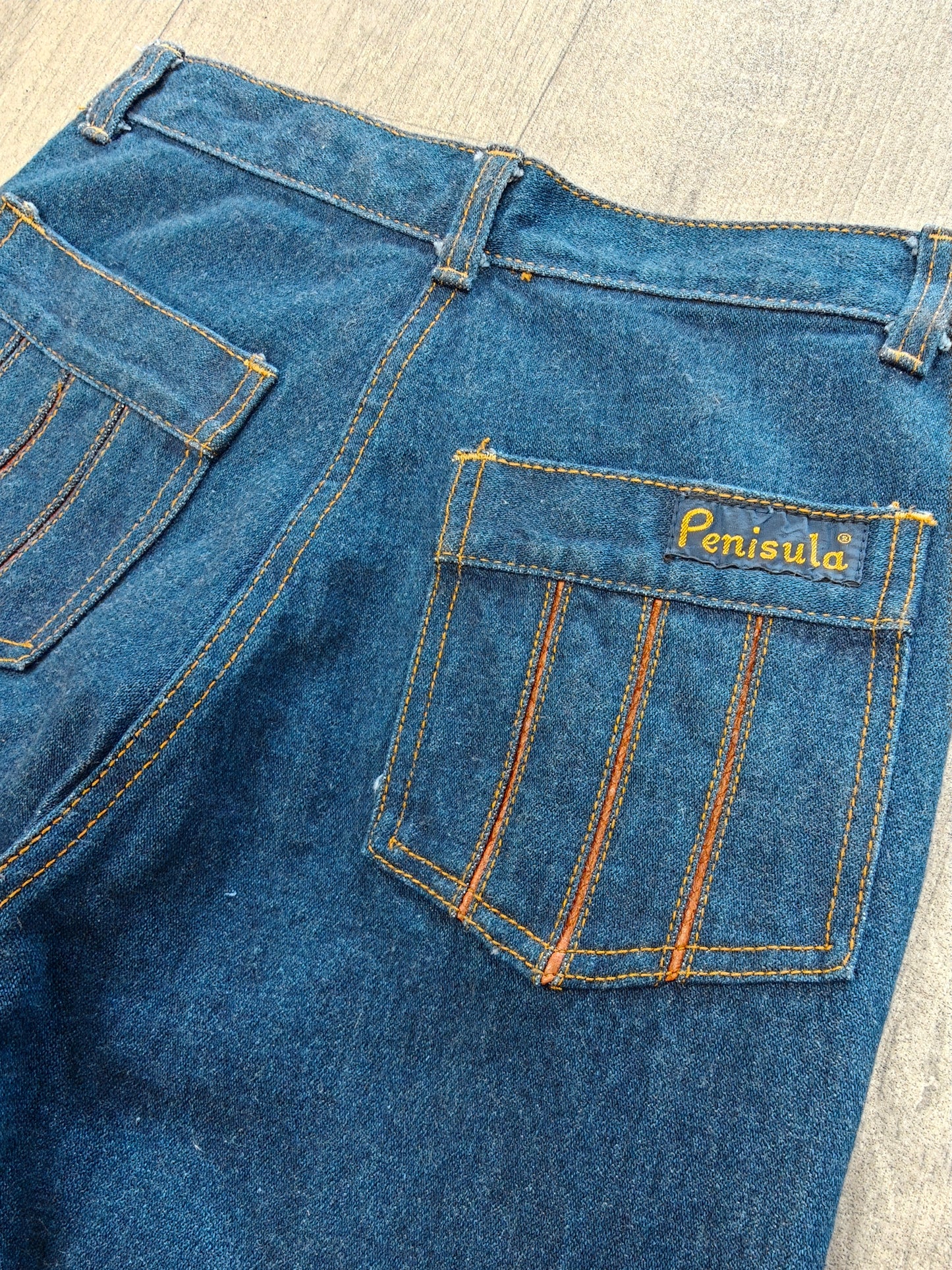 1970s Penisula flared jeans - 26" waist