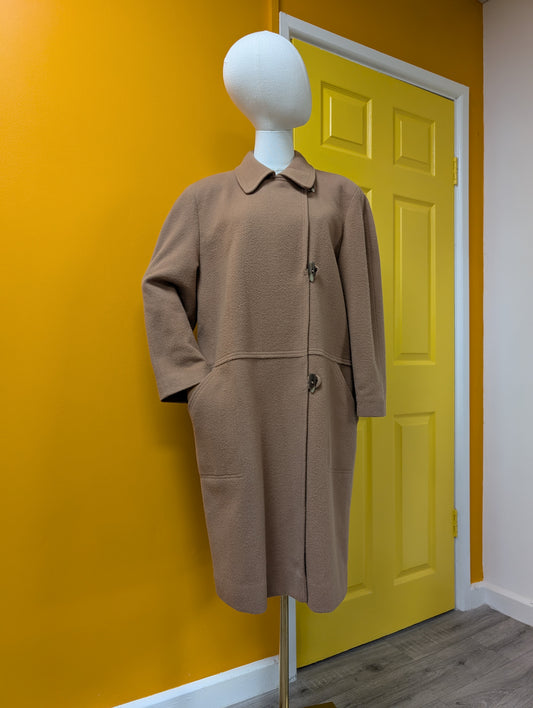 80s/90s Eastex wool blend coat - M/L