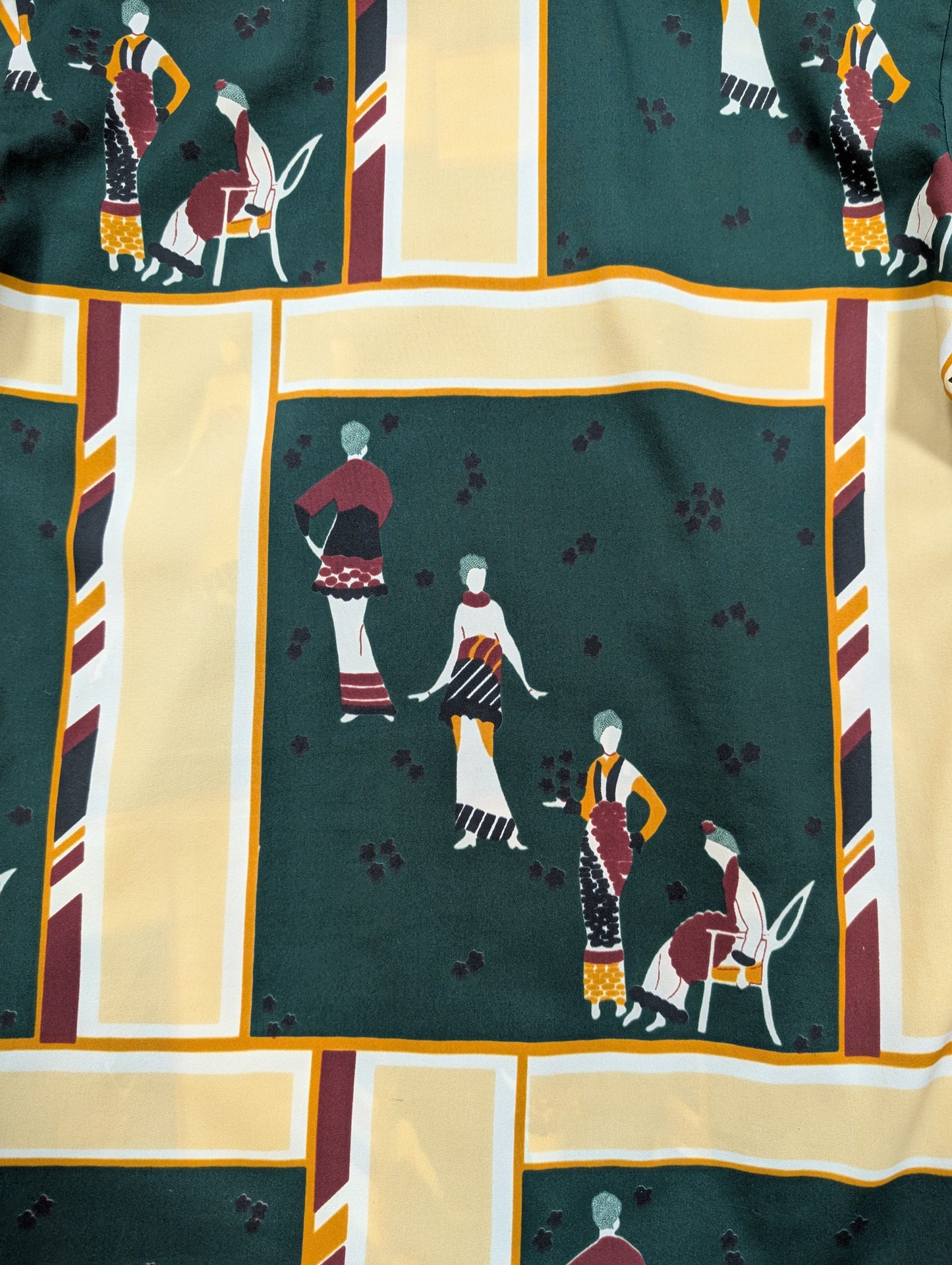 1970s Studio One by Campus novelty print shirt