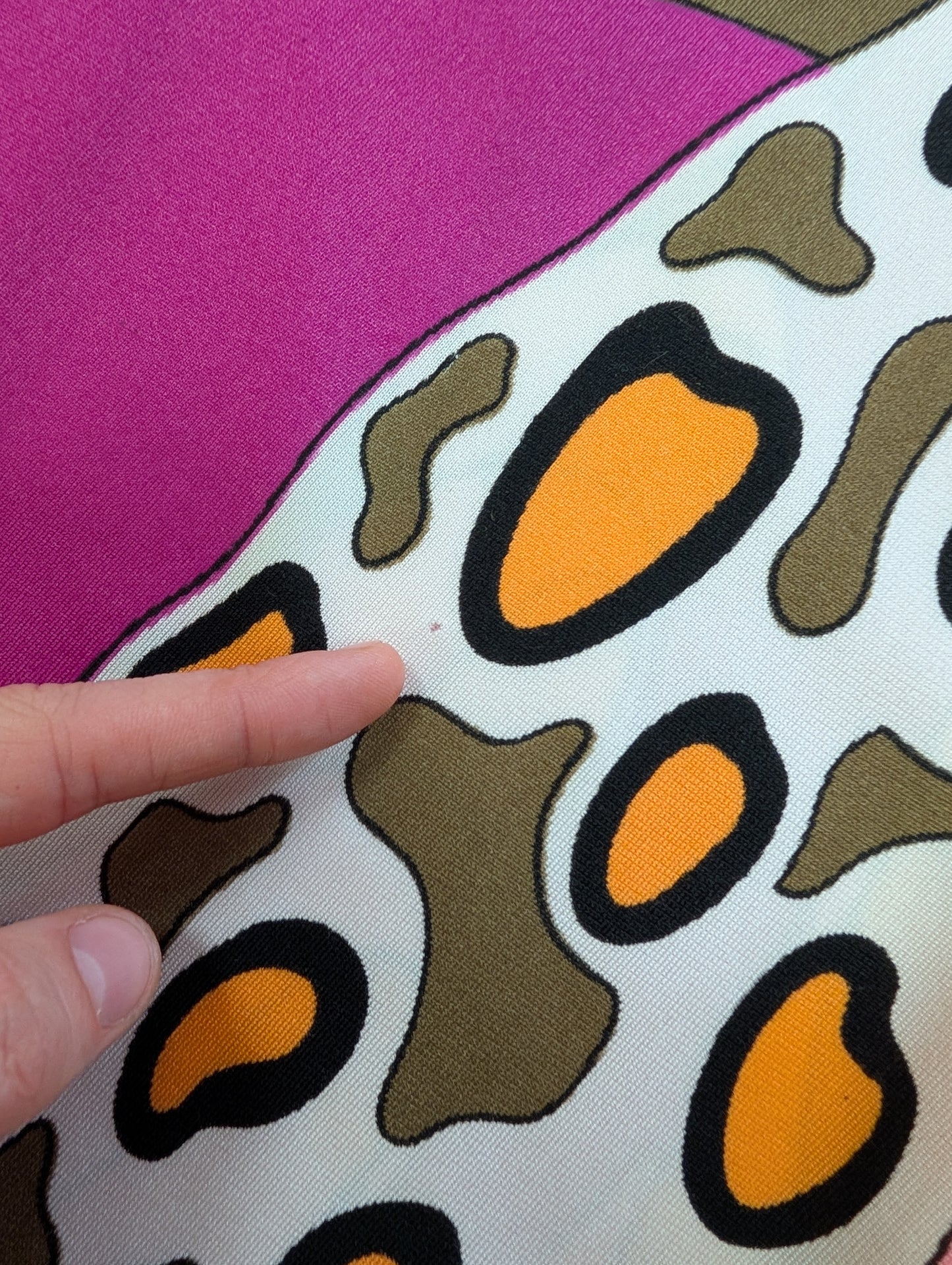 1970s Gigi psychedelic maxi dress - M/12/14