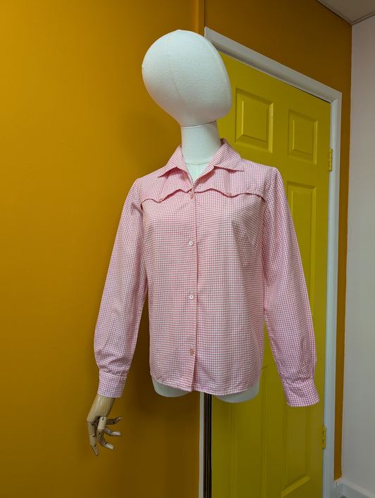 1950s Lewis Separates cotton western shirt - S/M/10/12