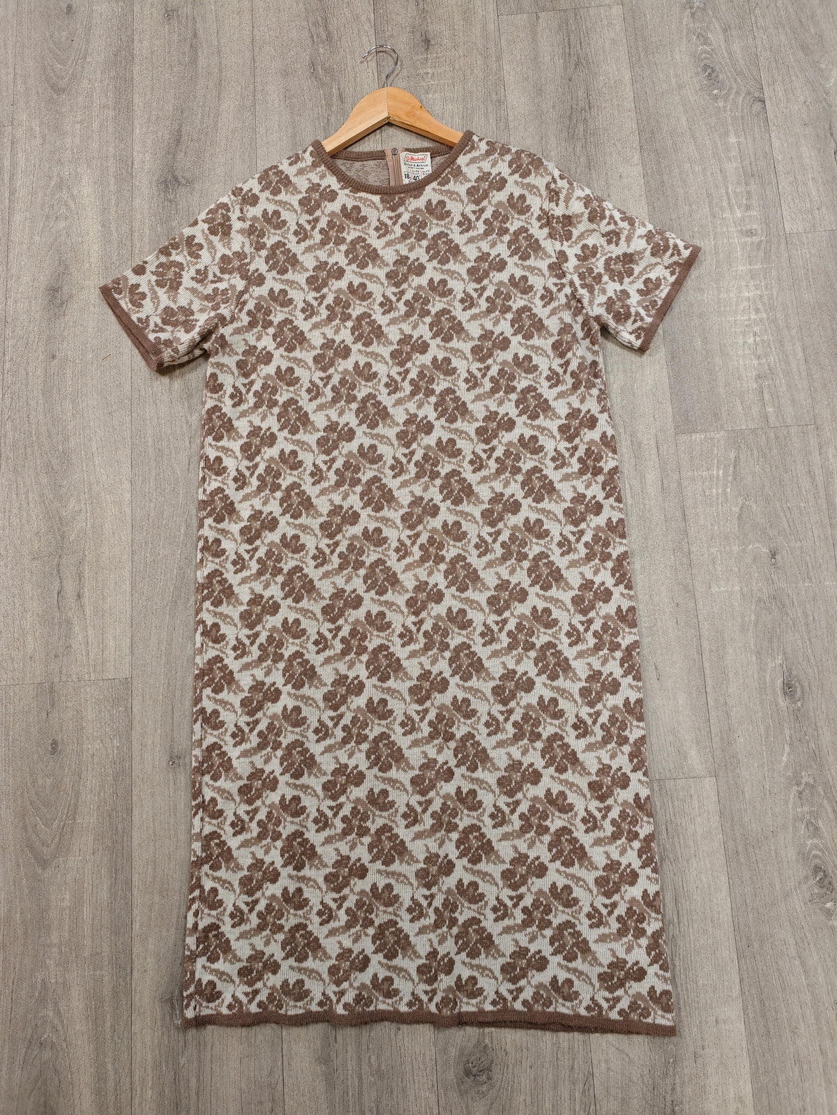 1960s St Michael knitted dress - M/L/14/16