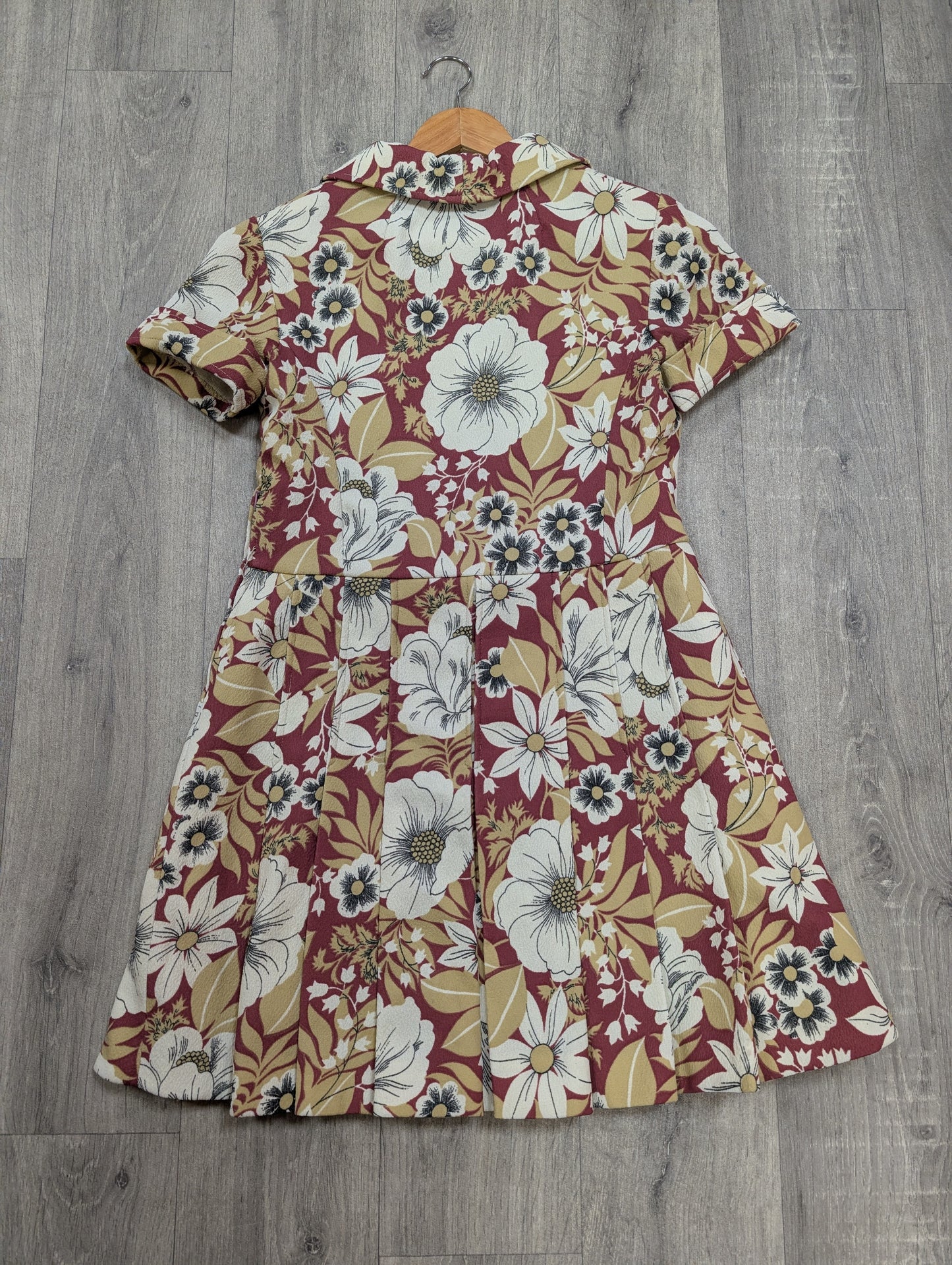 60s/70s floral dress - M/12