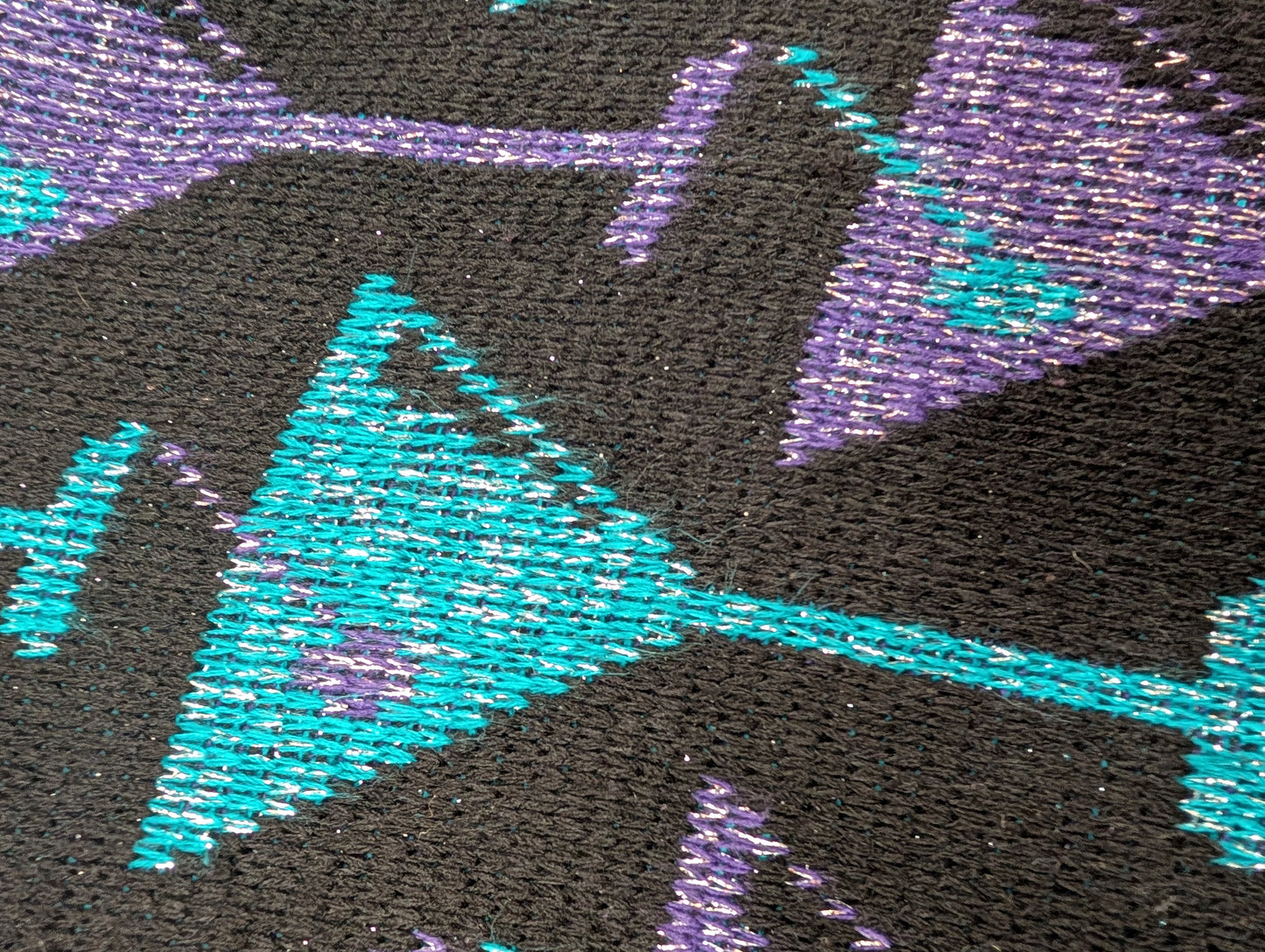 1980s novelty cocktail glass jumper - XS/S