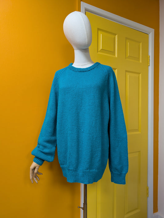 Hand knitted jumper - M