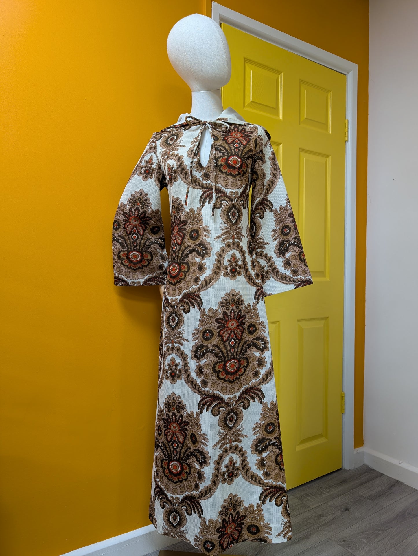 1970s West Park hooded dress - S