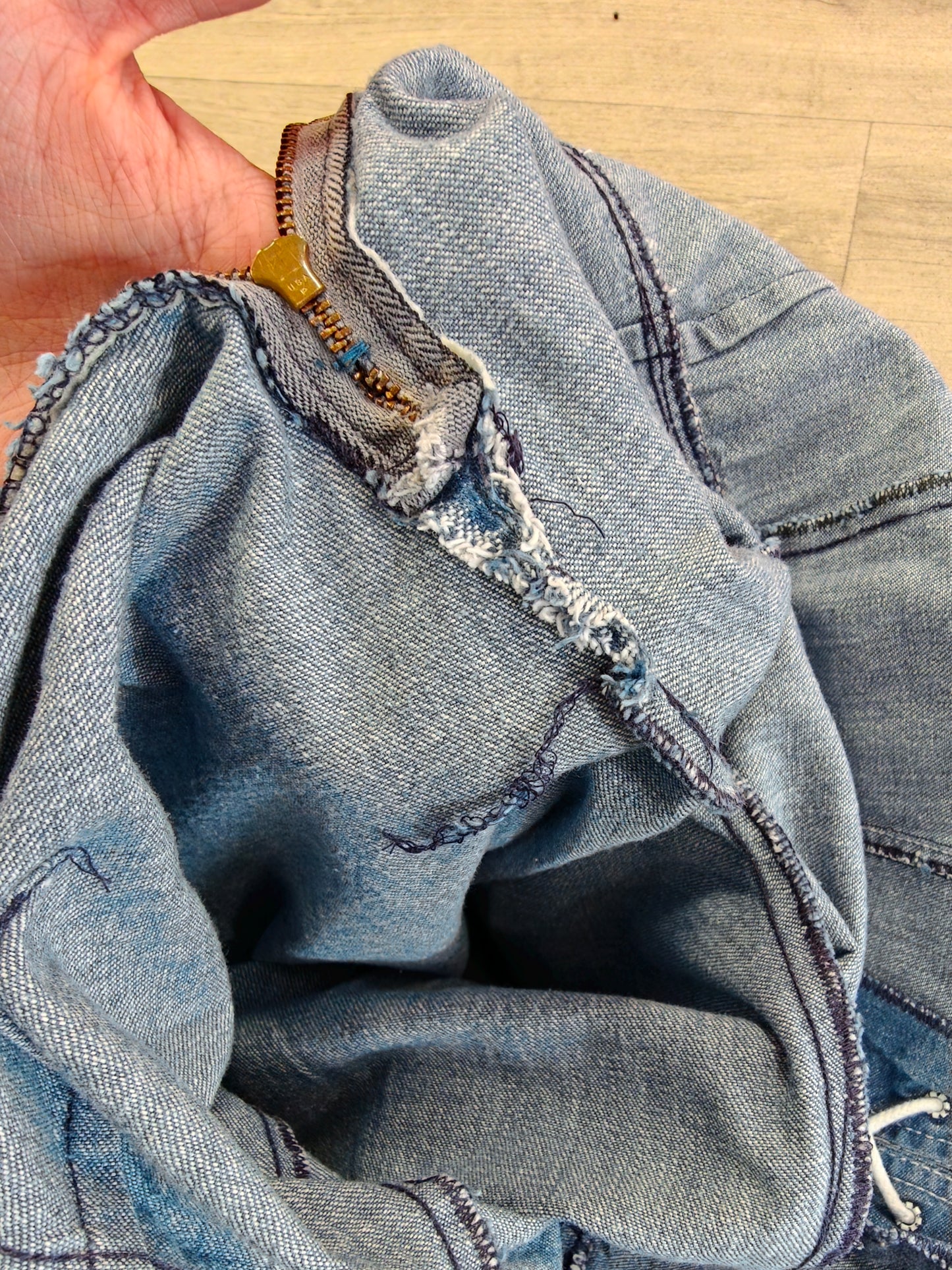 1970s Landlubber denim jumpsuit - XS/6
