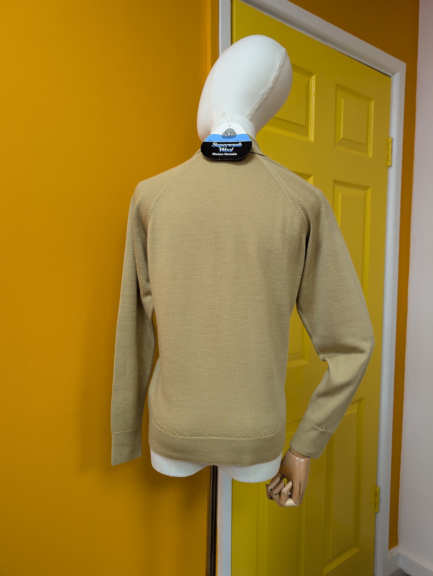 Deadstock Cairnryan of Scotland merino wool jumper - S