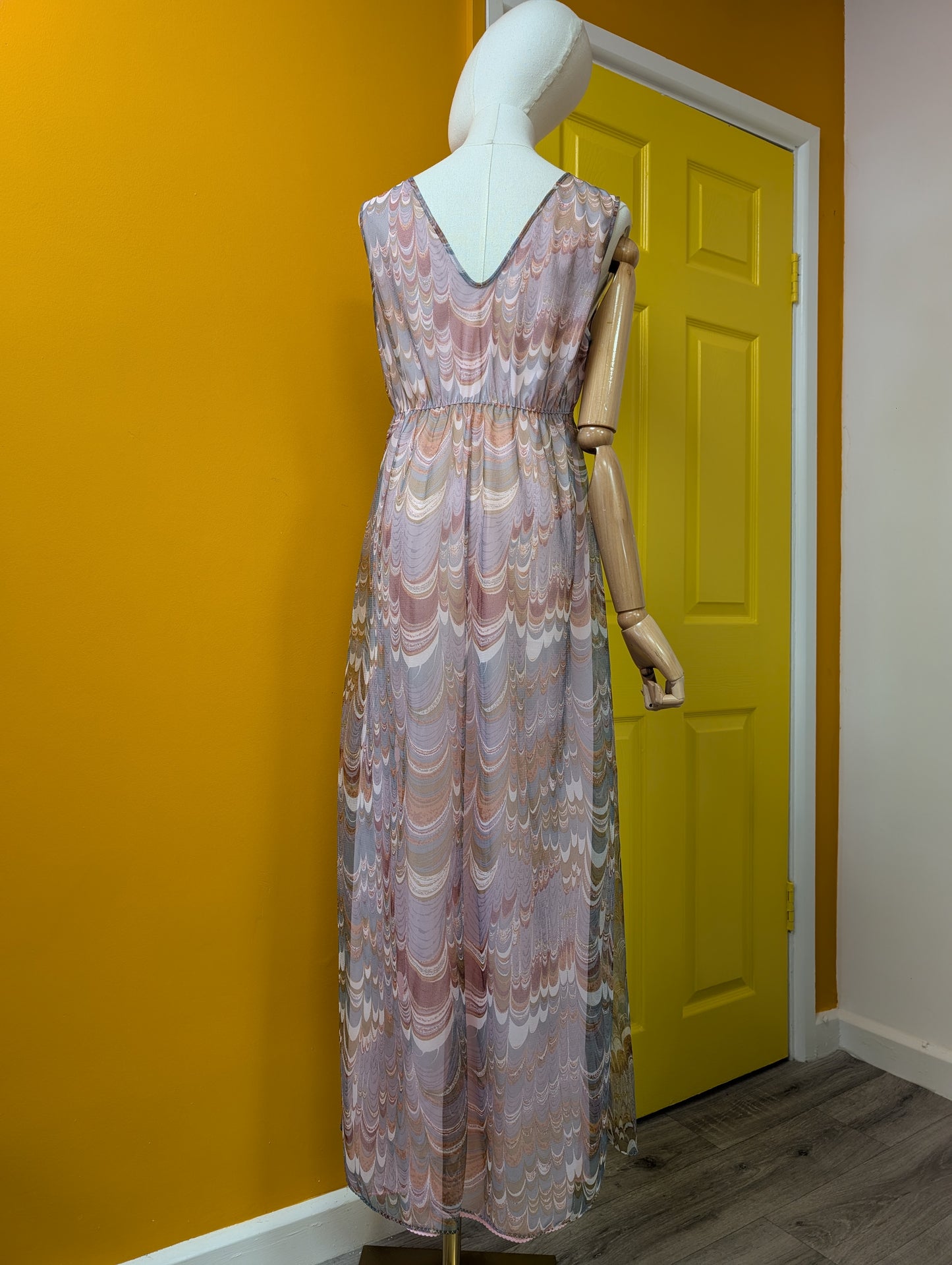 1970s psychedelic nightdress - M/12