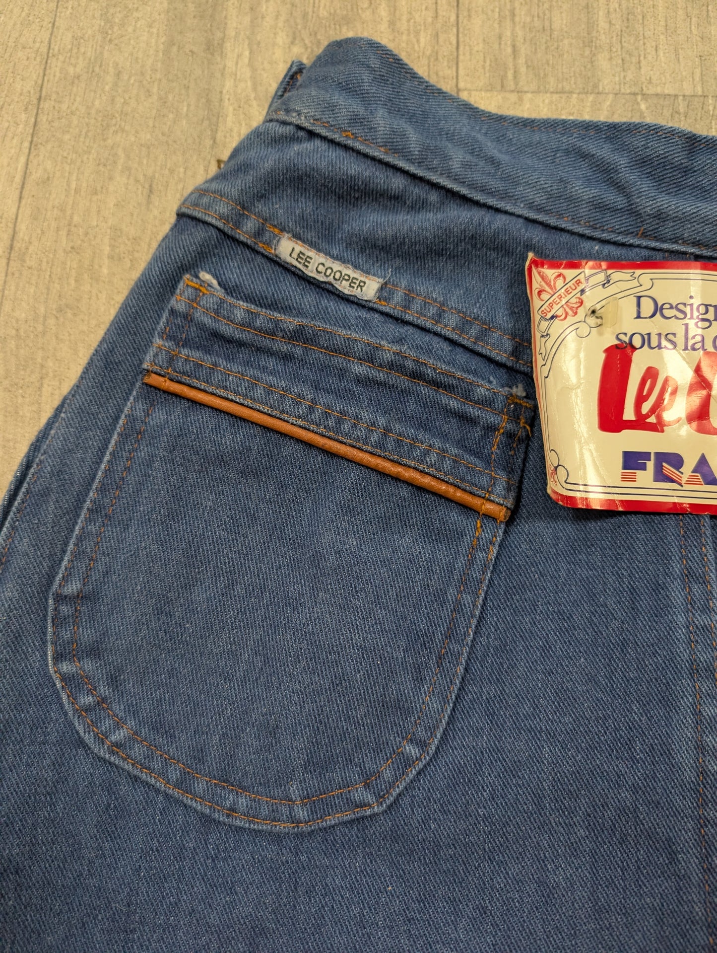 Deadstock 1970s Lee Cooper denim skirt - 23" waist