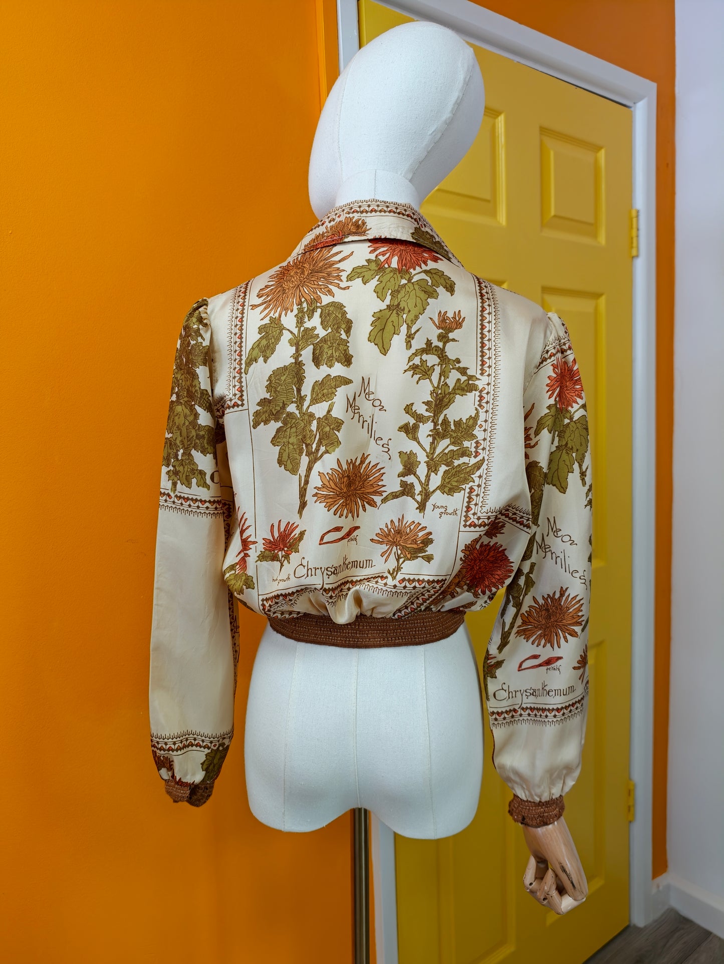 1970s Dorothy Perkins novelty print jacket - XS