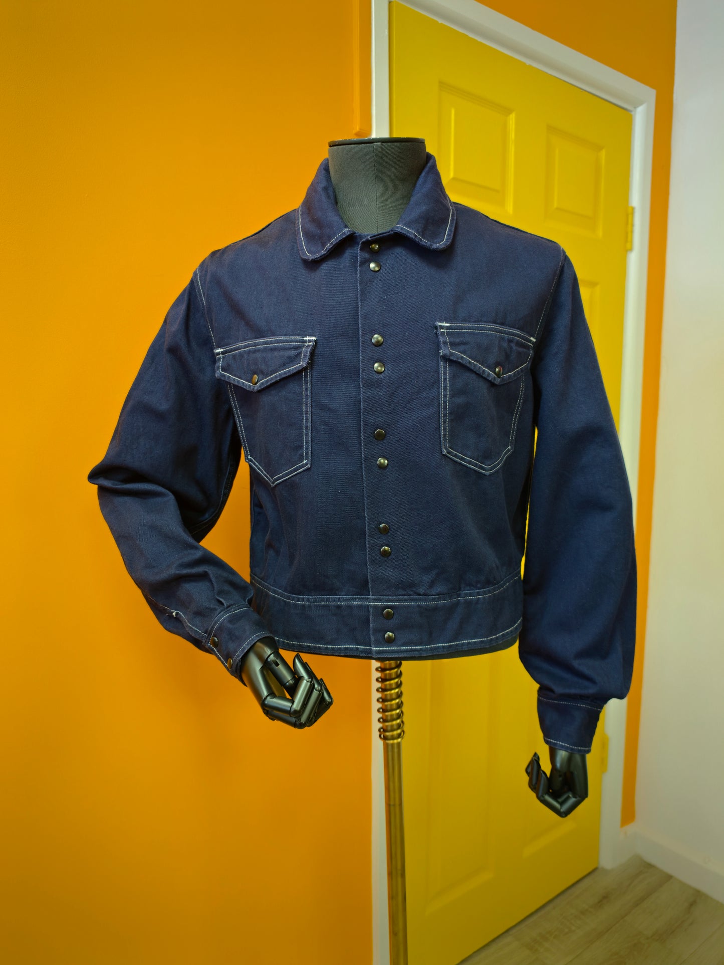 1970s Lybro navy jacket