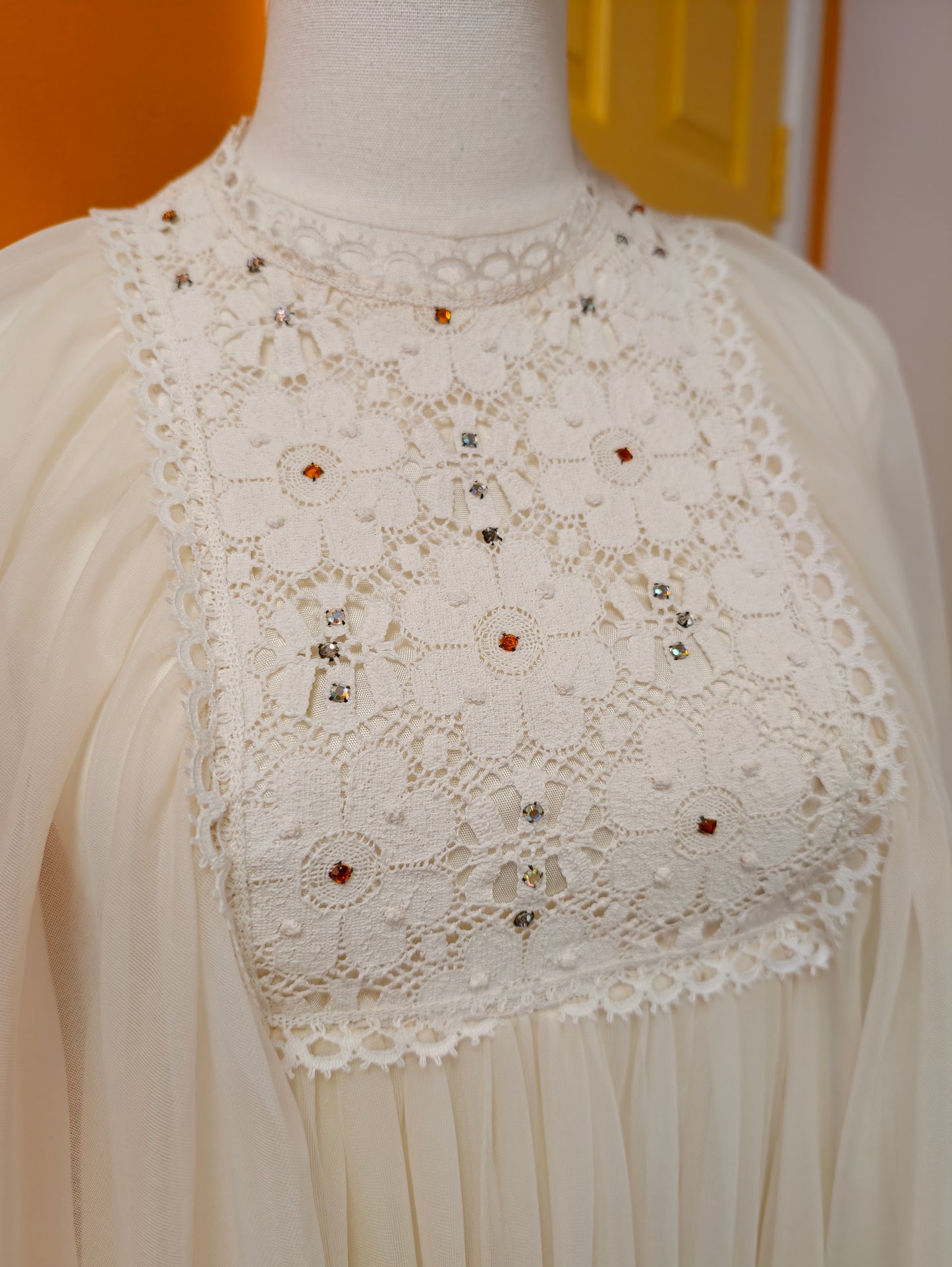 1970s House of Nicholas maxi dress - XS/S/6/8