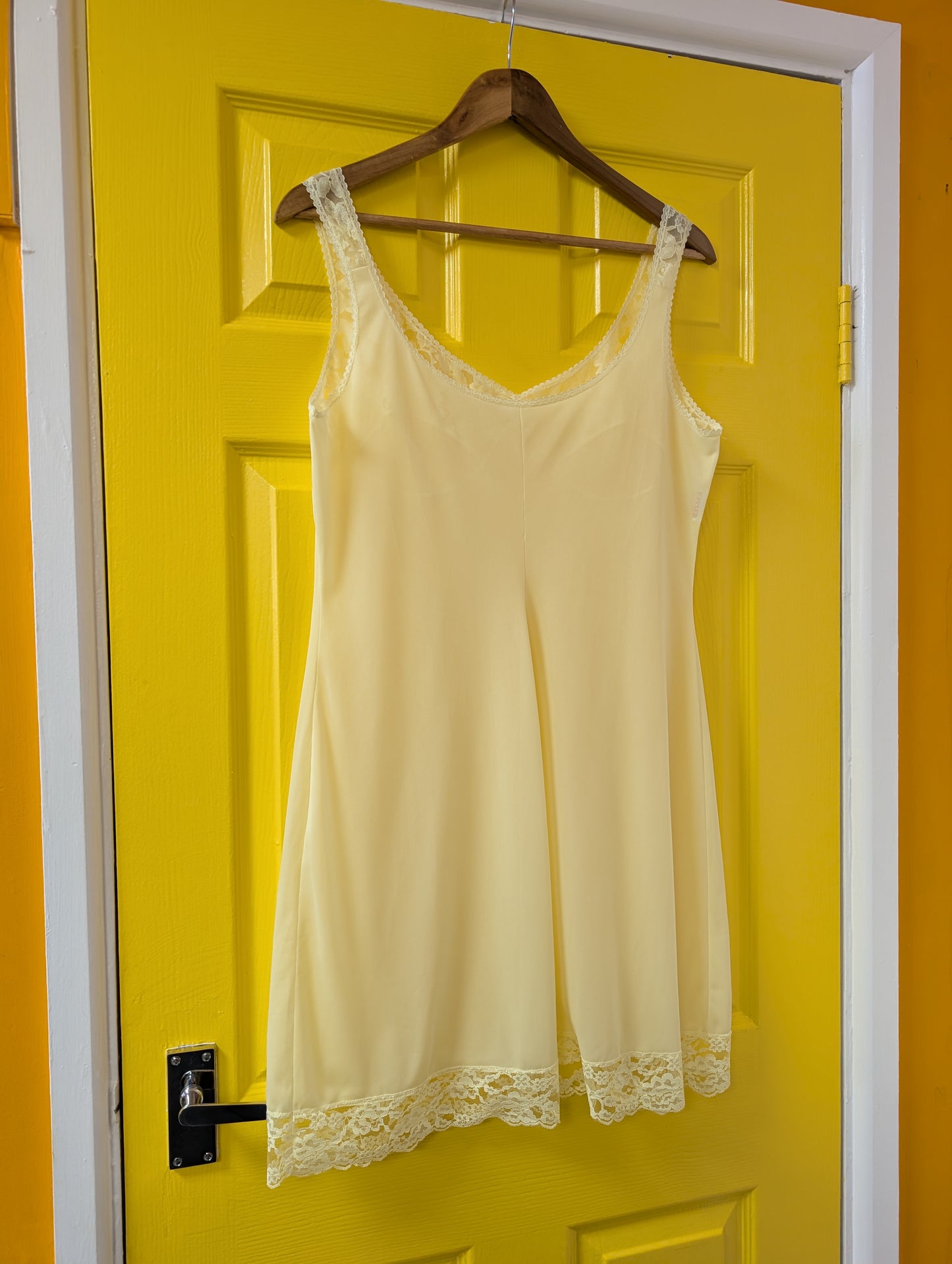 60s/70s Kayser yellow nightdress - M