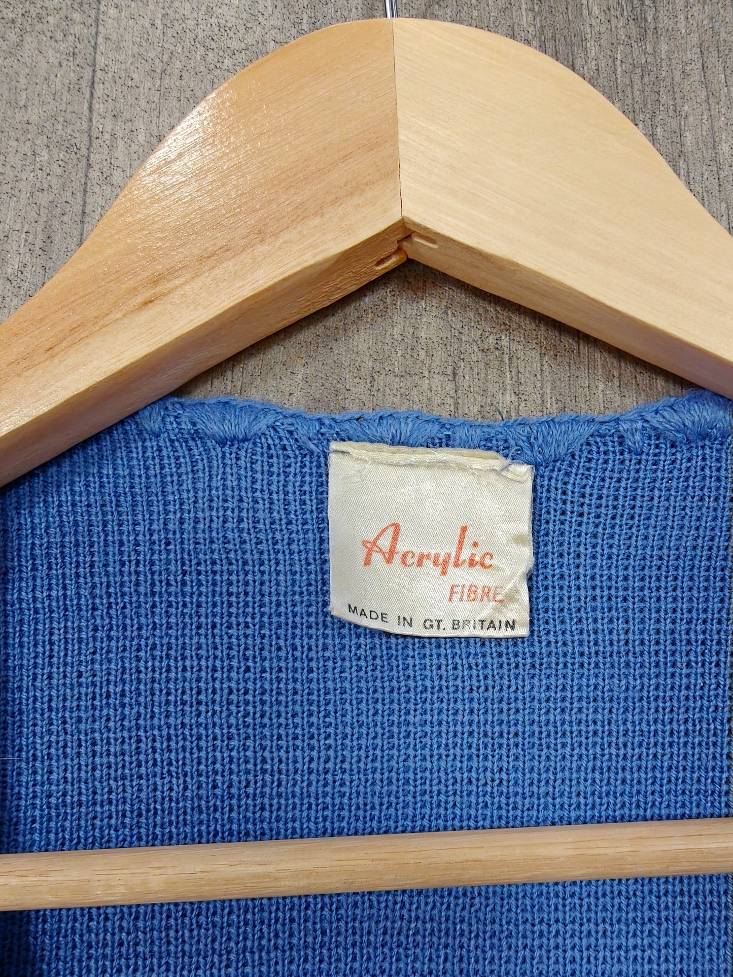 1970s lilac and pink novelty knitted apple jumper - XS