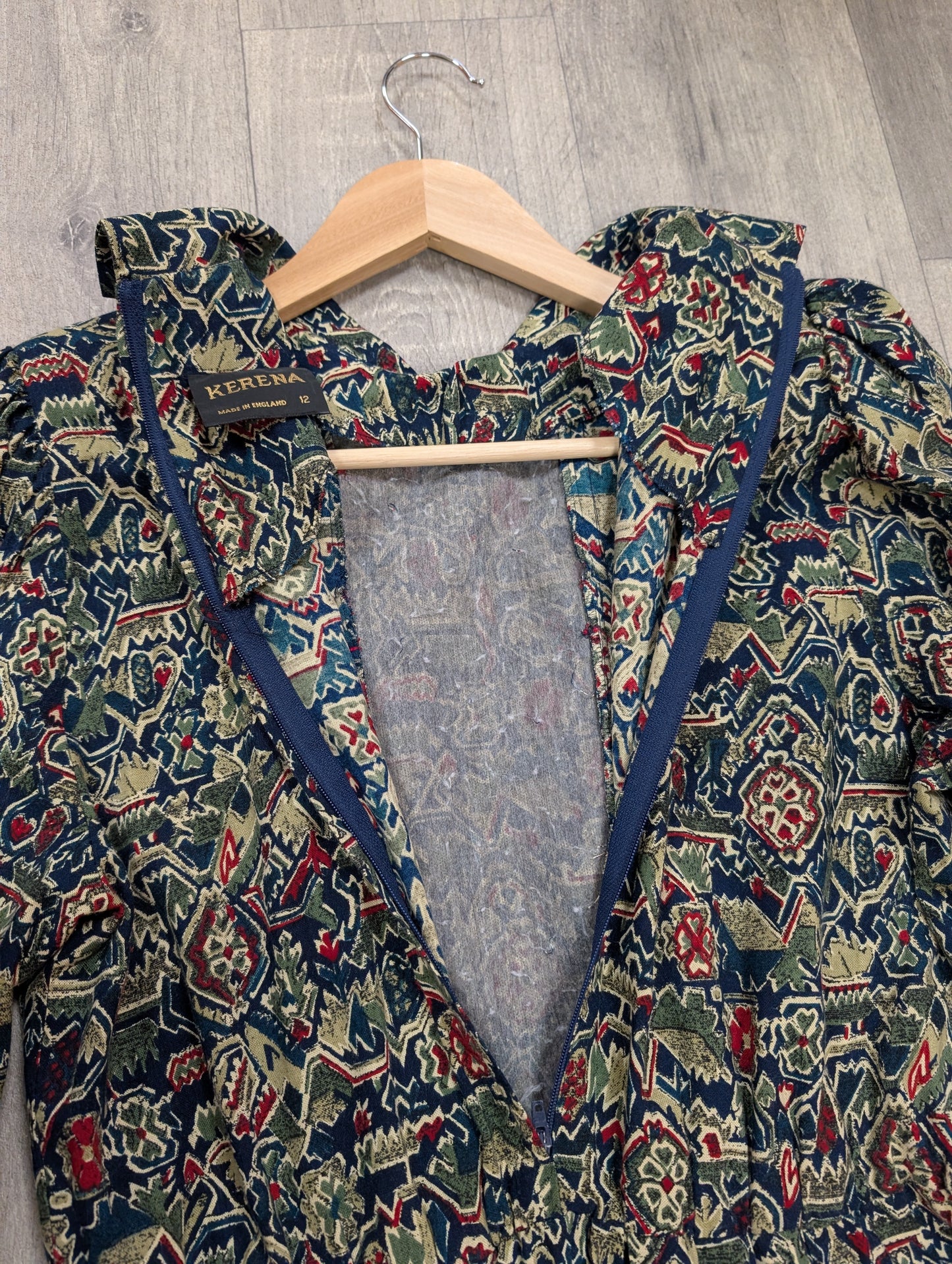 1980s Kerena dress & belt - 10/12/14