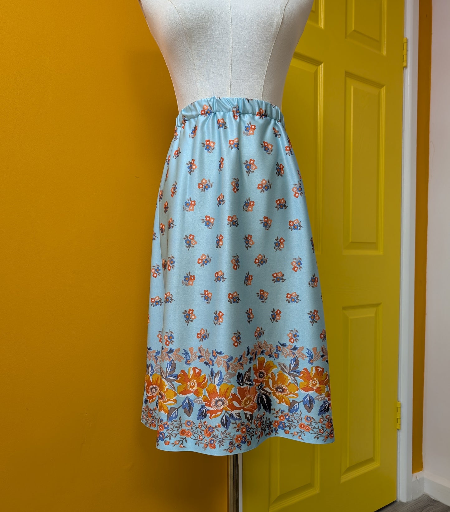 1970s C&A top and skirt - XS