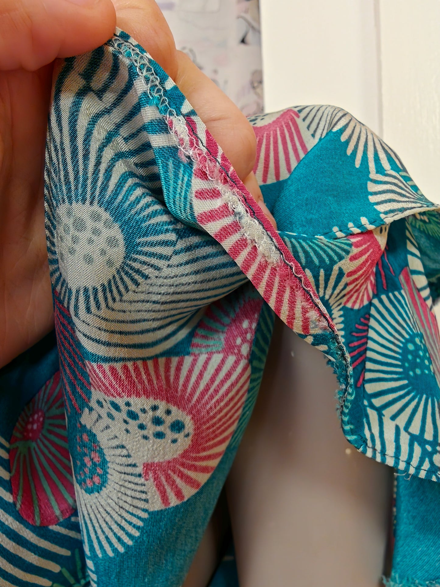 1970s Wallis rayon dress - XS/6