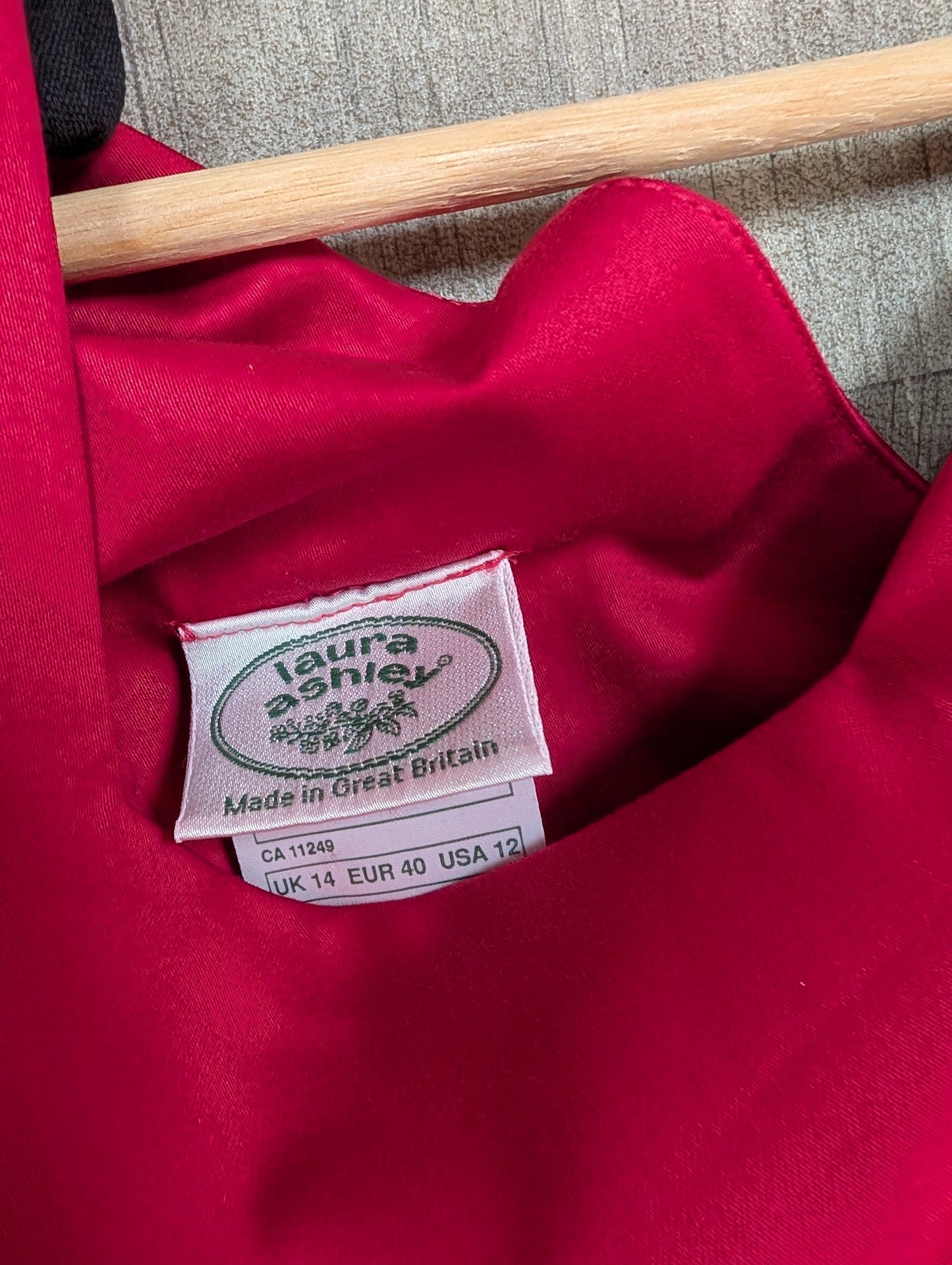 1980s Laura Ashley pink dress with belt - S/10