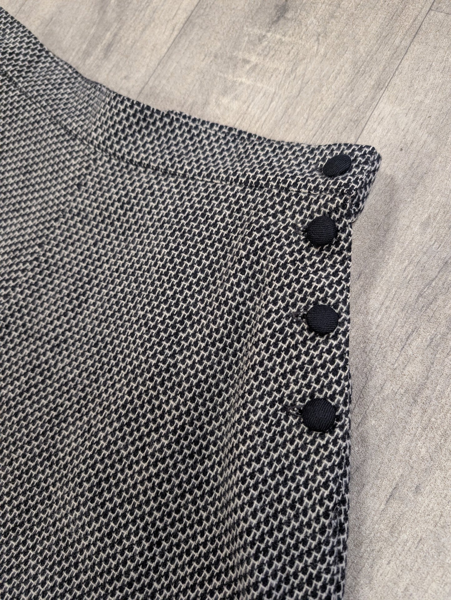 1980s St Michael pure new wool skirt suit - S/10