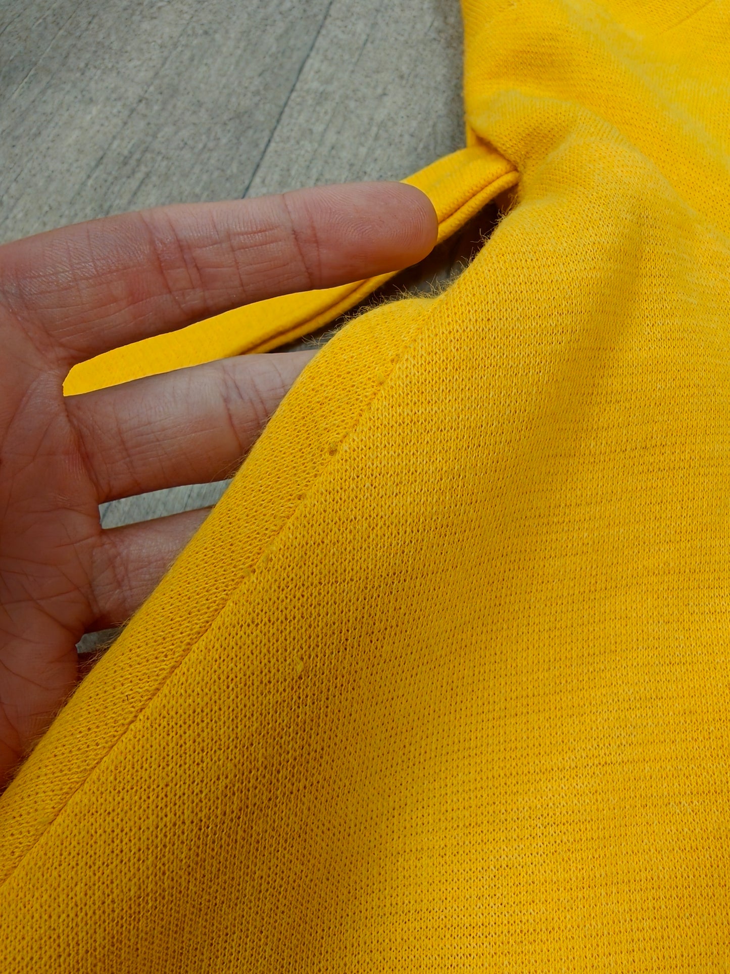 1970s Radley yellow wrap mini dress - XS/S