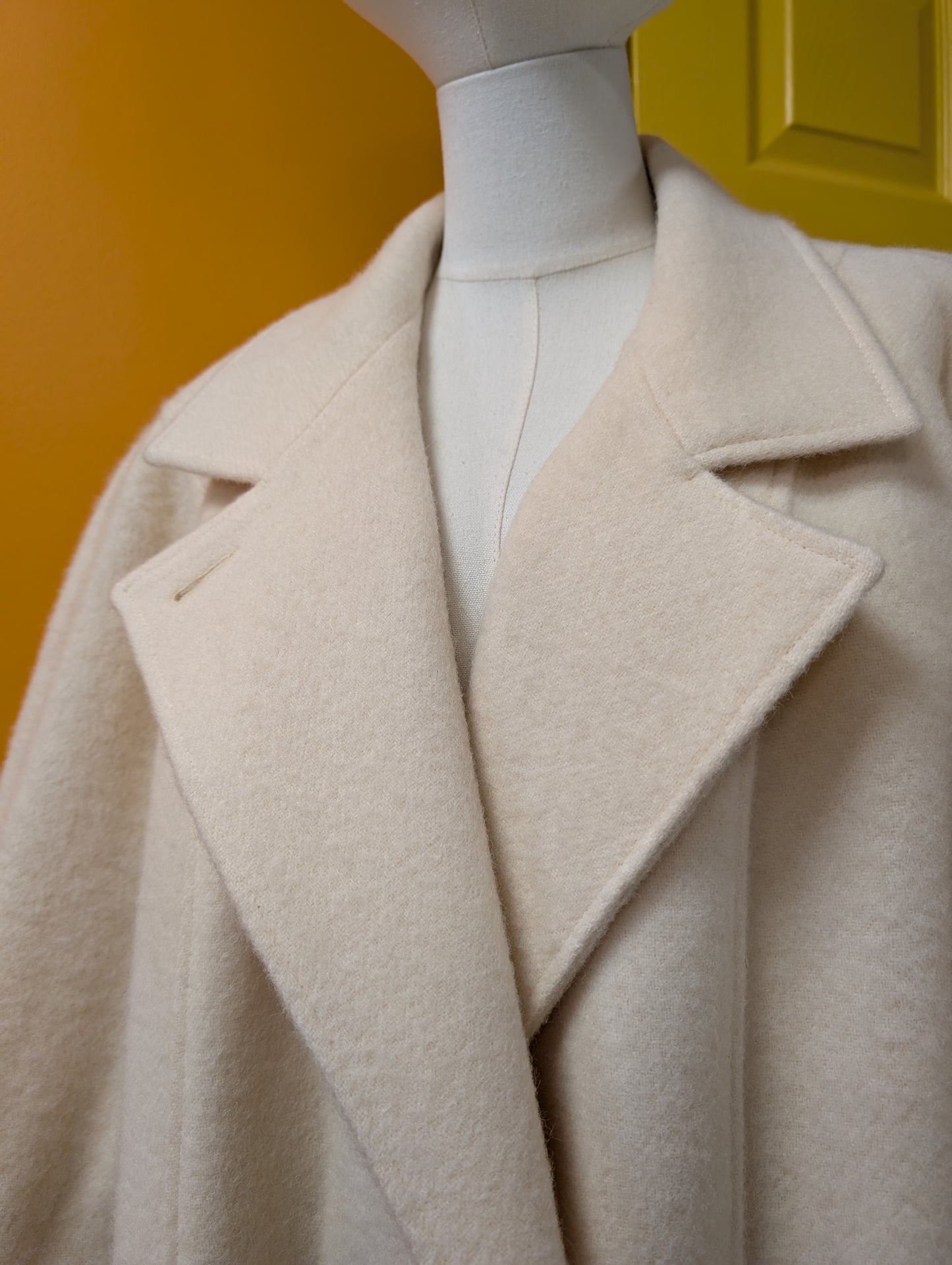 1980s Conway Club pure new wool coat - XL