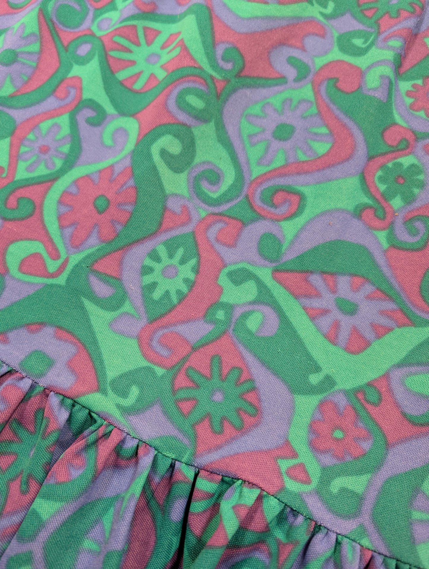 1960s Jerseyfield dress - S/10