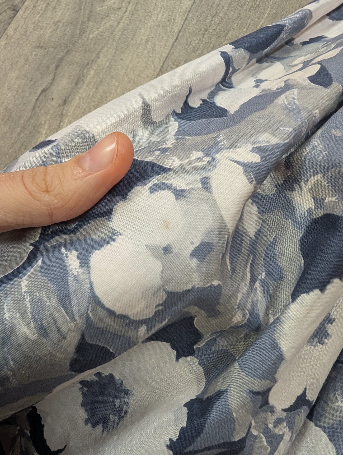 50s/60s Fashionwise cotton floral skirt - 25" waist