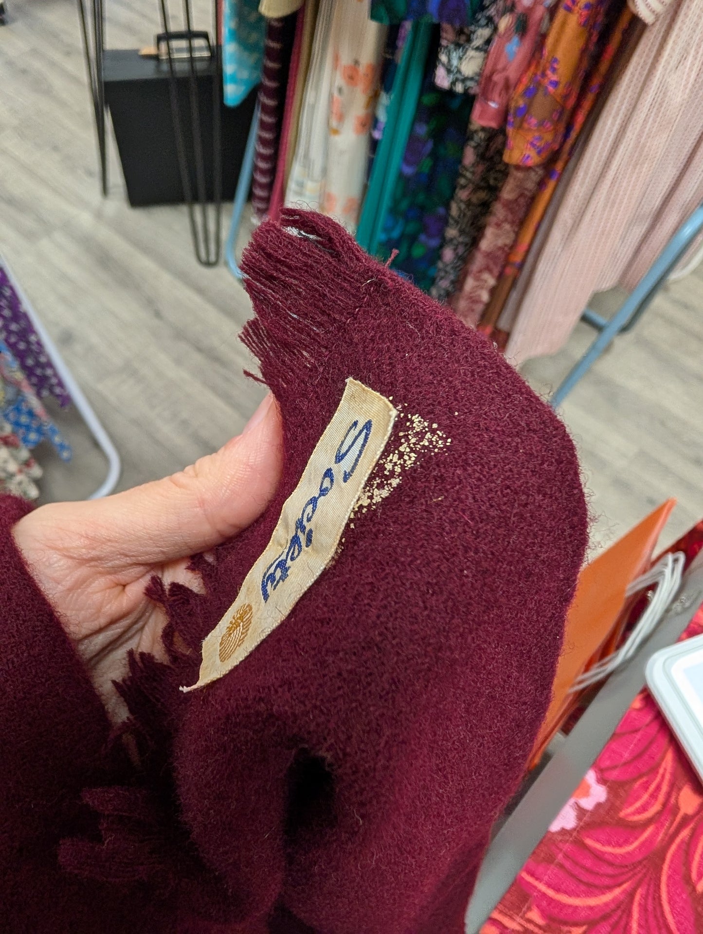 1970s Society men's scarf