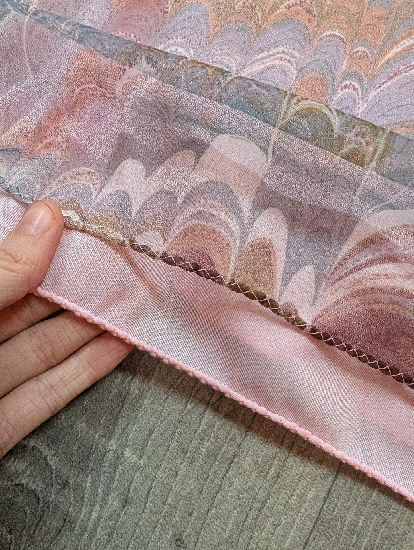 1970s psychedelic nightdress - M/12