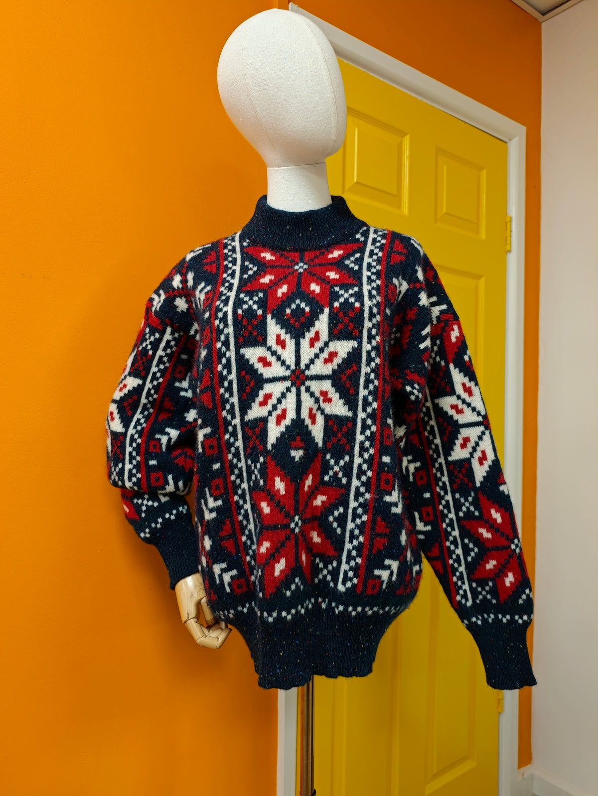 80s/90s Henry Fox Casuals wool jumper