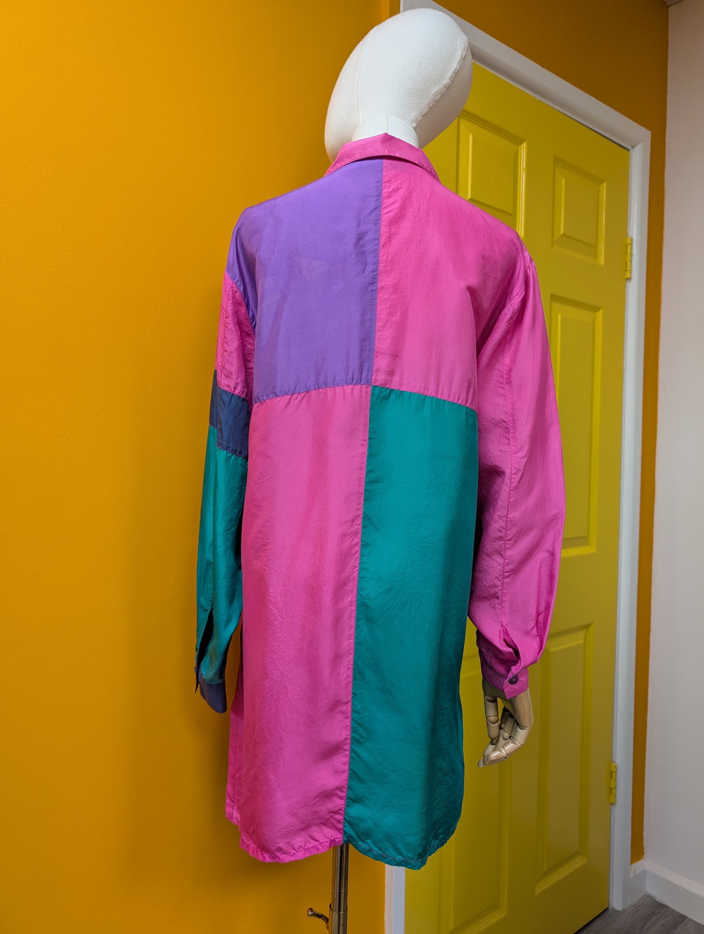 1980s/90s Silkthreads silk shirt - M