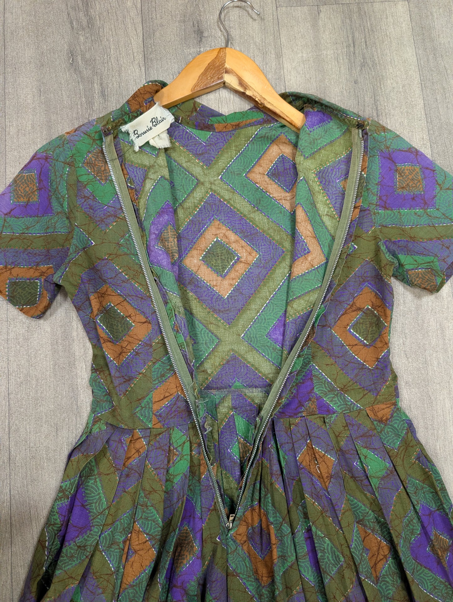 50s/60s Bonnie Blair dress - XS/6