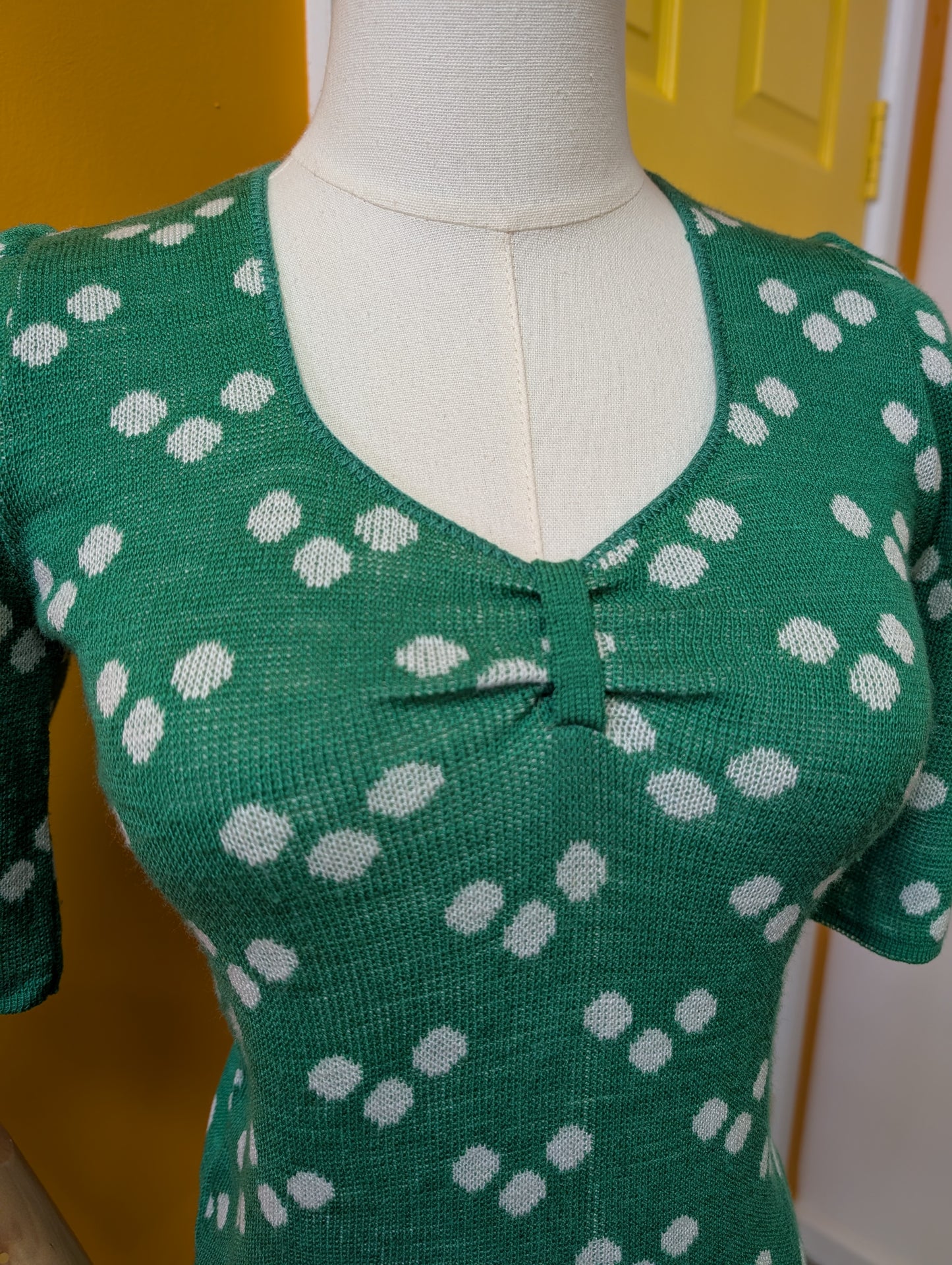 1970s Calluna knitted top - S