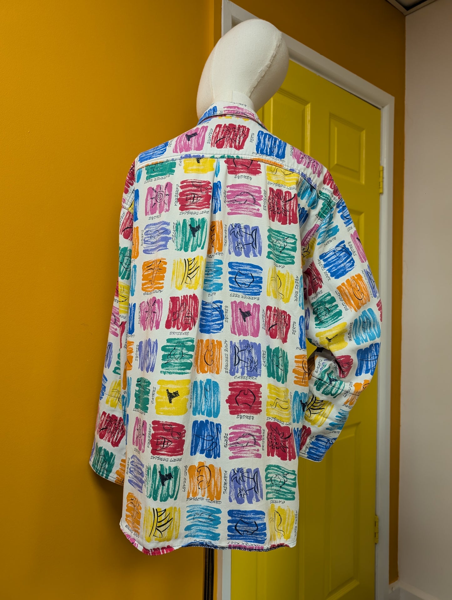 1990s Bonzo Australia cotton shirt