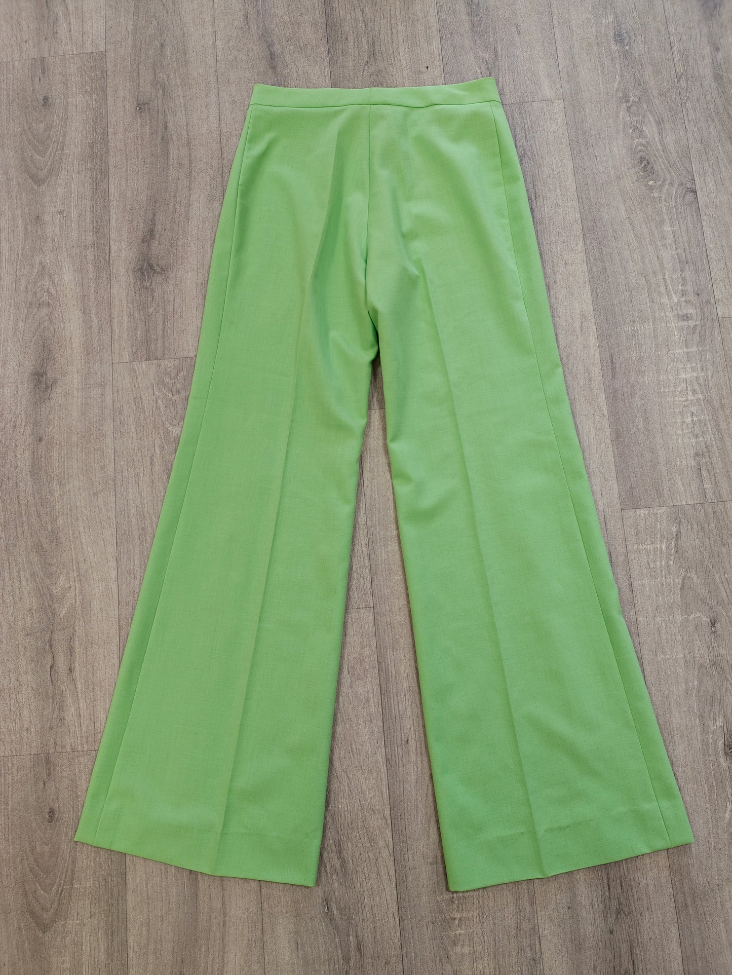 1970s Berkertex Boutique green flares