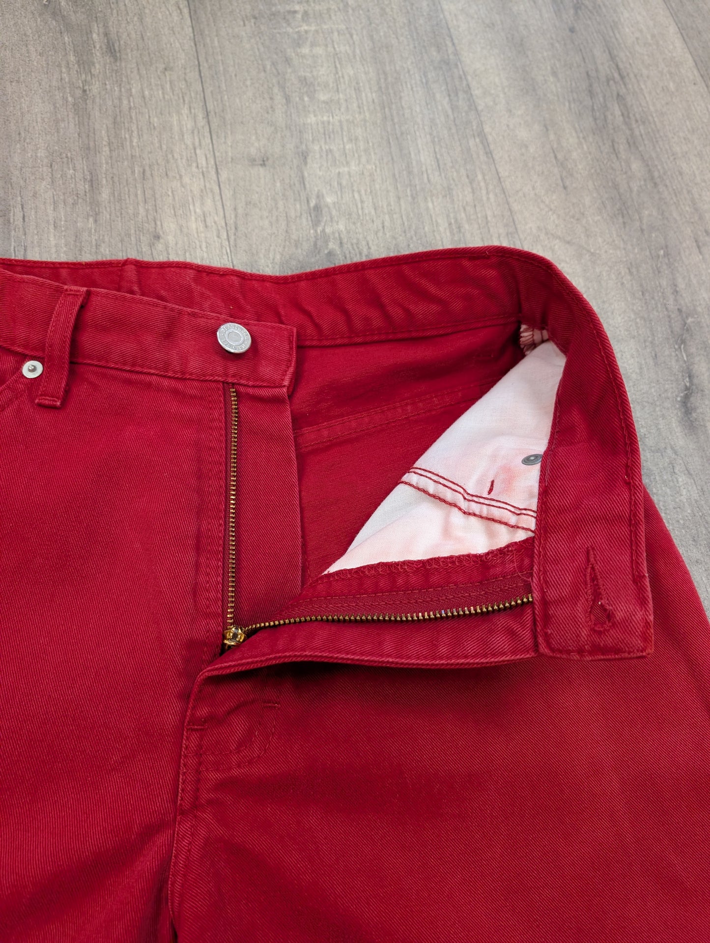 1990s St Michael red jeans - 26"W 30"L