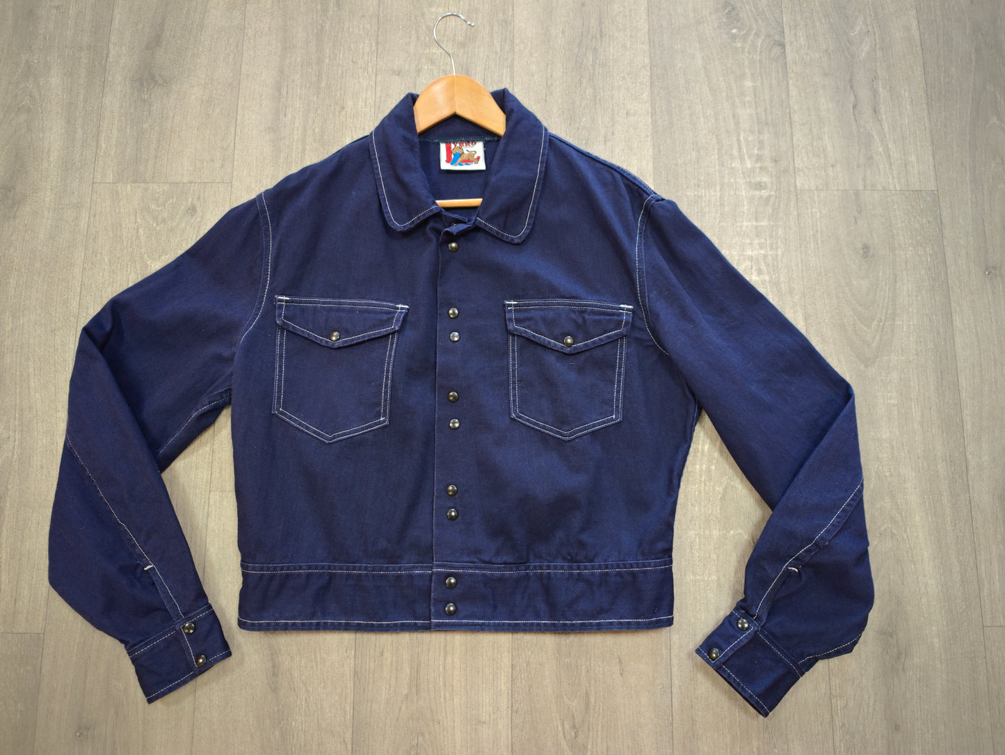 1970s Lybro navy jacket