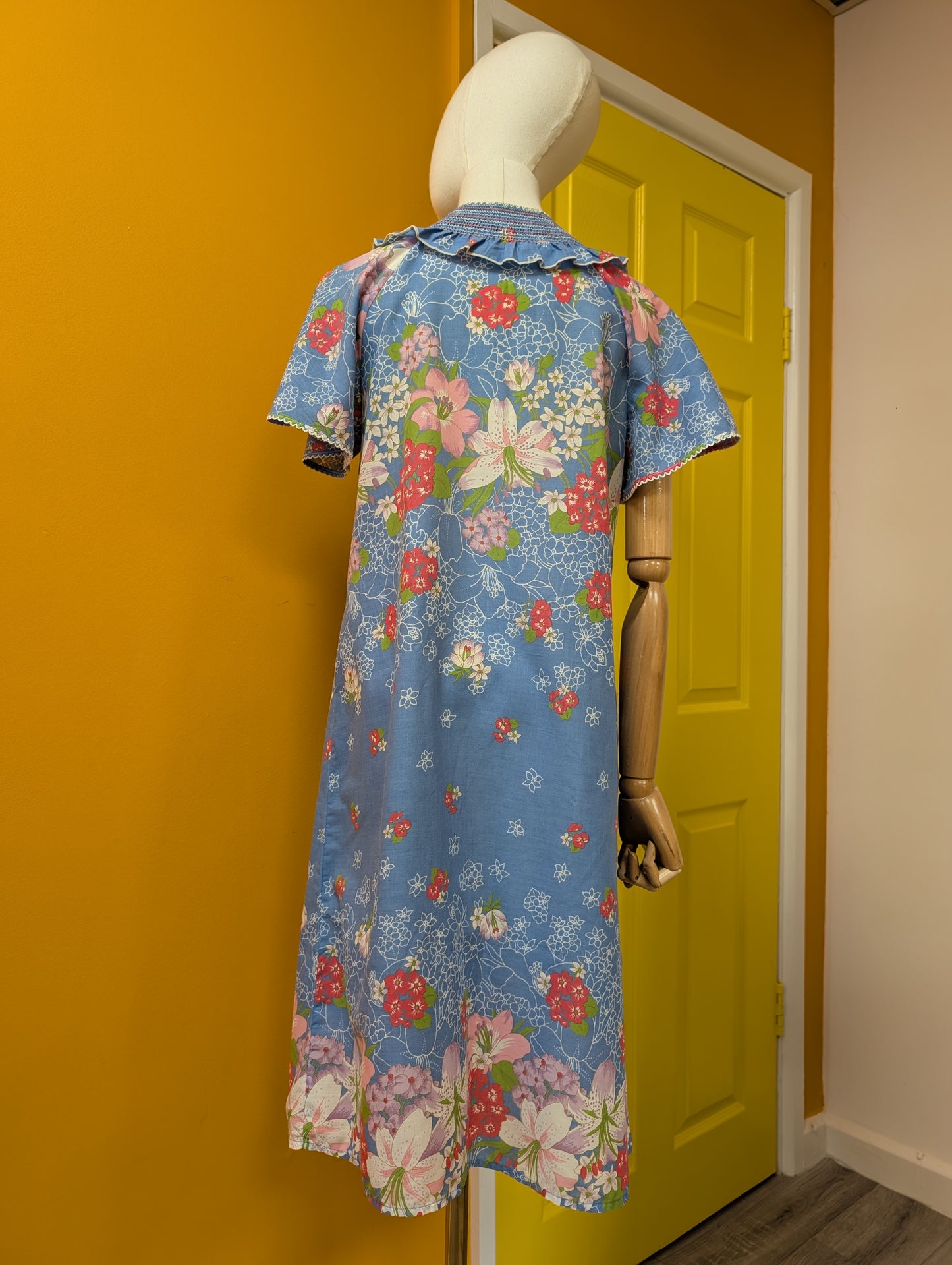 1970s St Michael floral nightdress - S