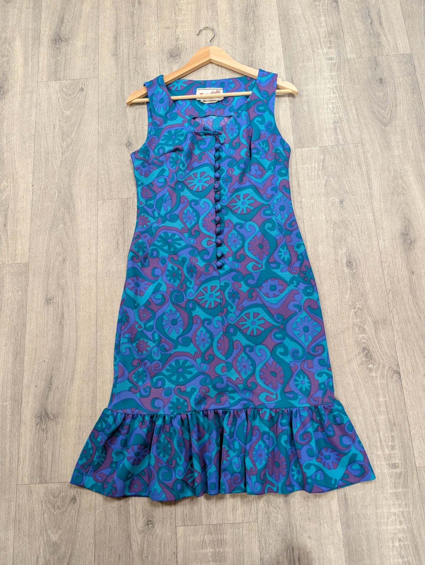 1960s Jerseyfield dress - S/10