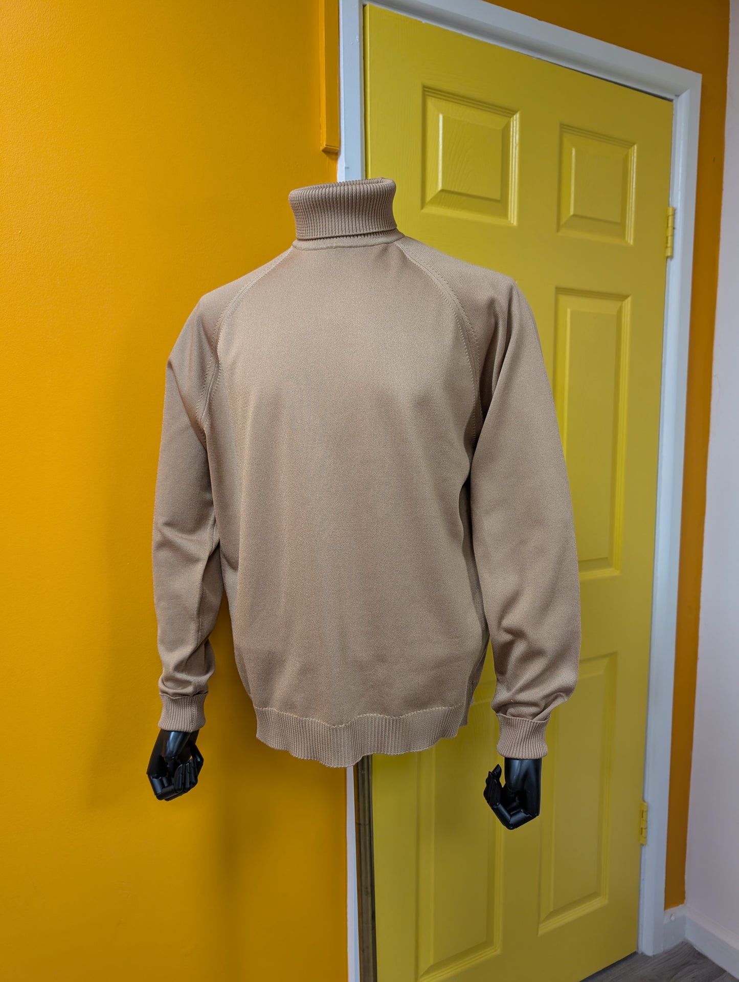 60s/70s St Michael crimplene turtleneck