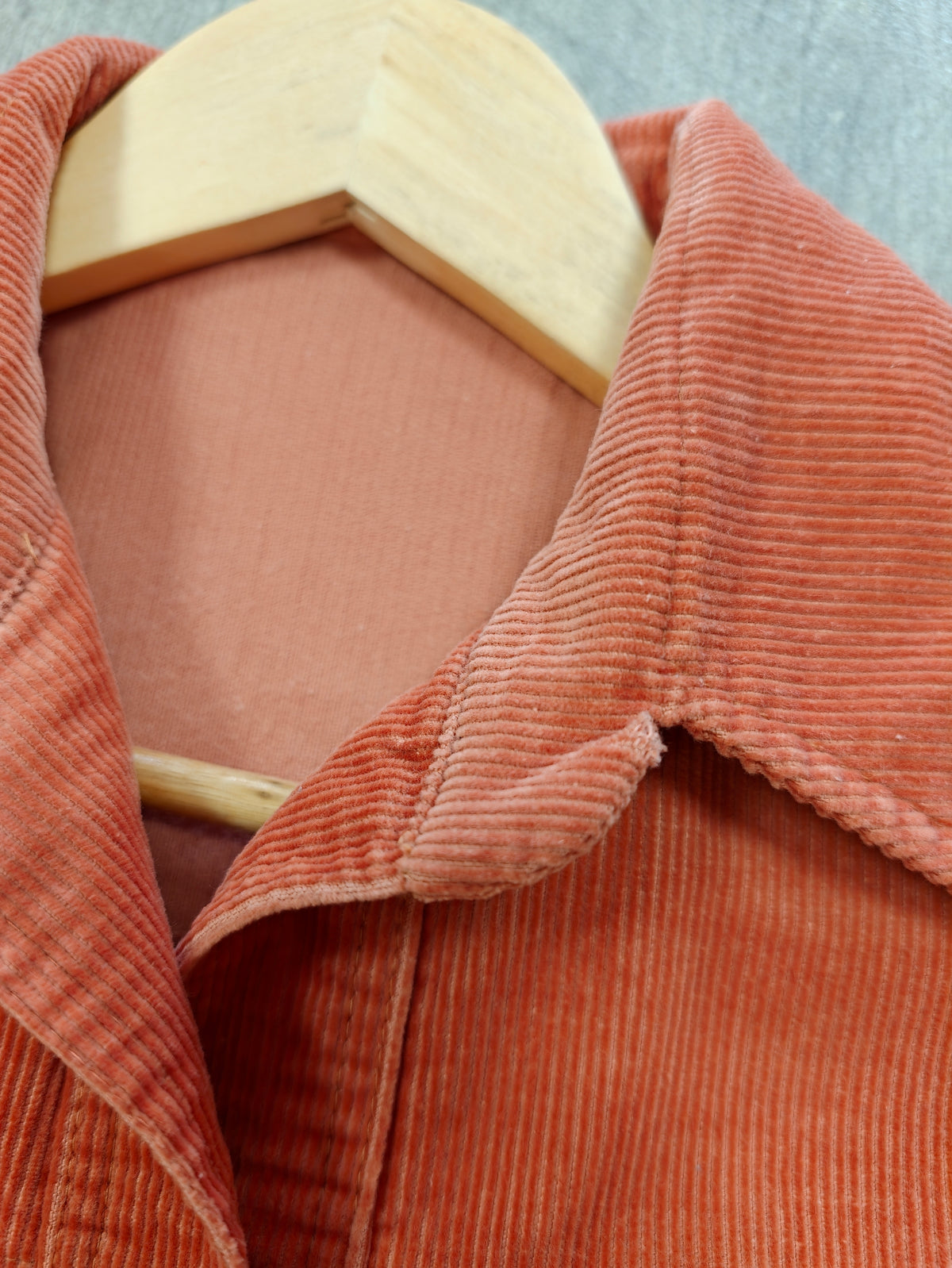 1970s belted corduroy jacket - XS/S