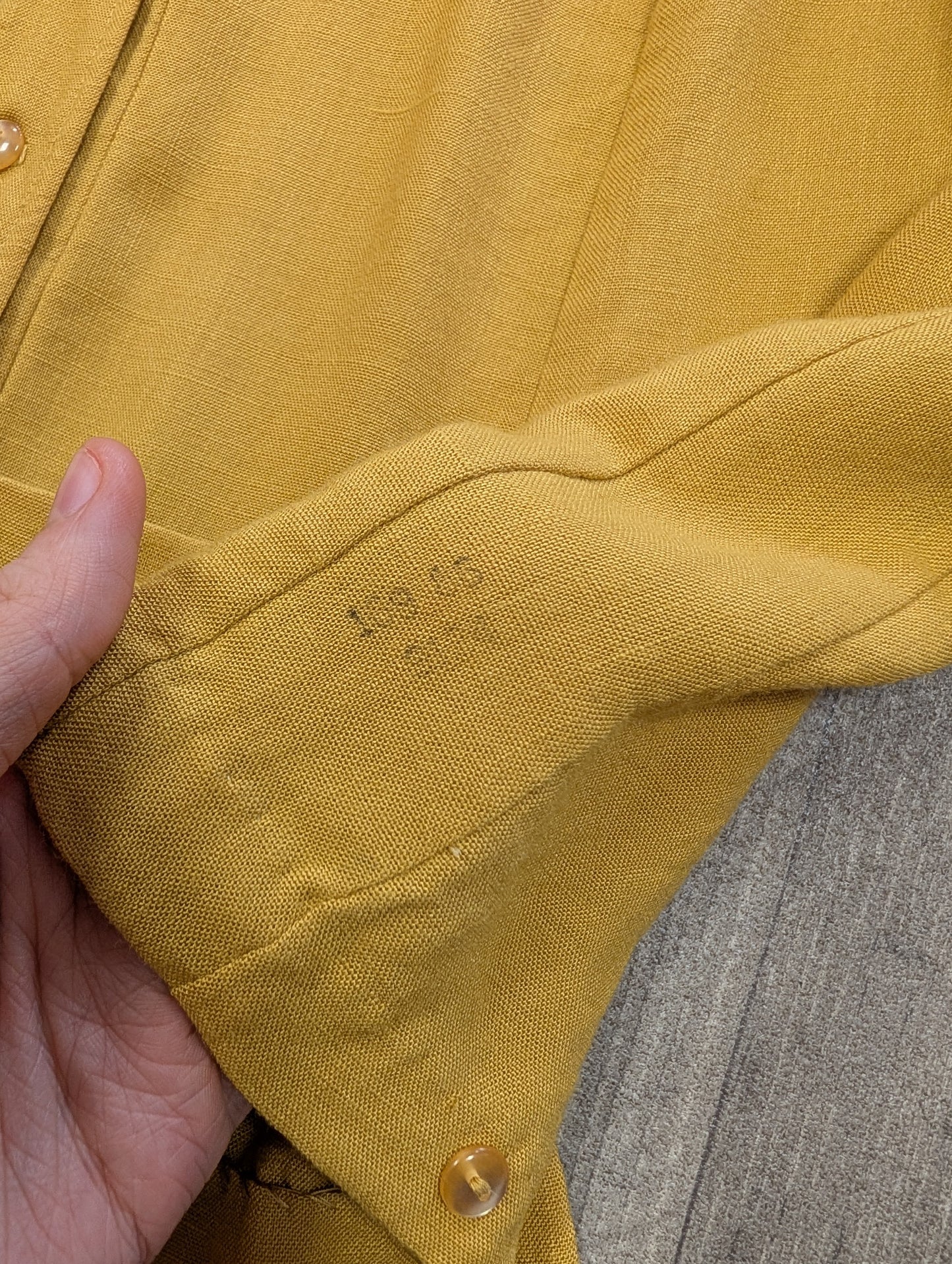 1950s Nat Nast rayon tiki bowling shirt